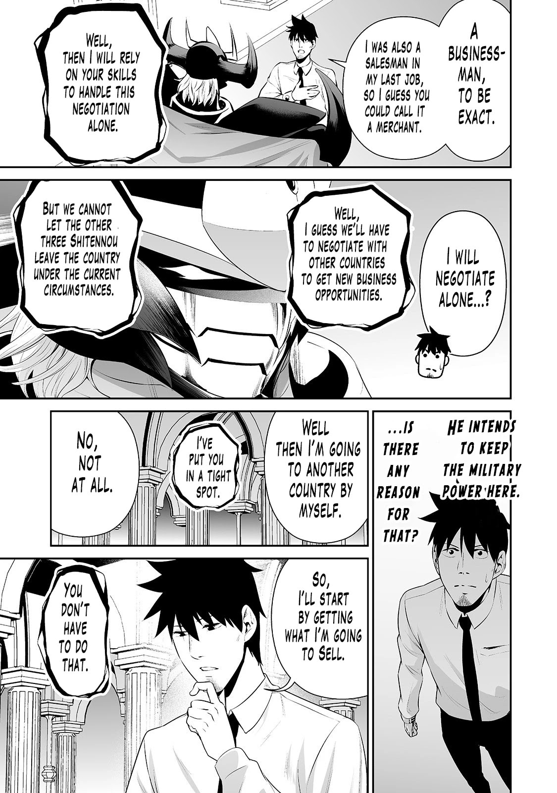 Salaryman ga Isekai ni Ittara Shitennou ni Natta Hanashi Chapter 13 page 12 - Chapter 13