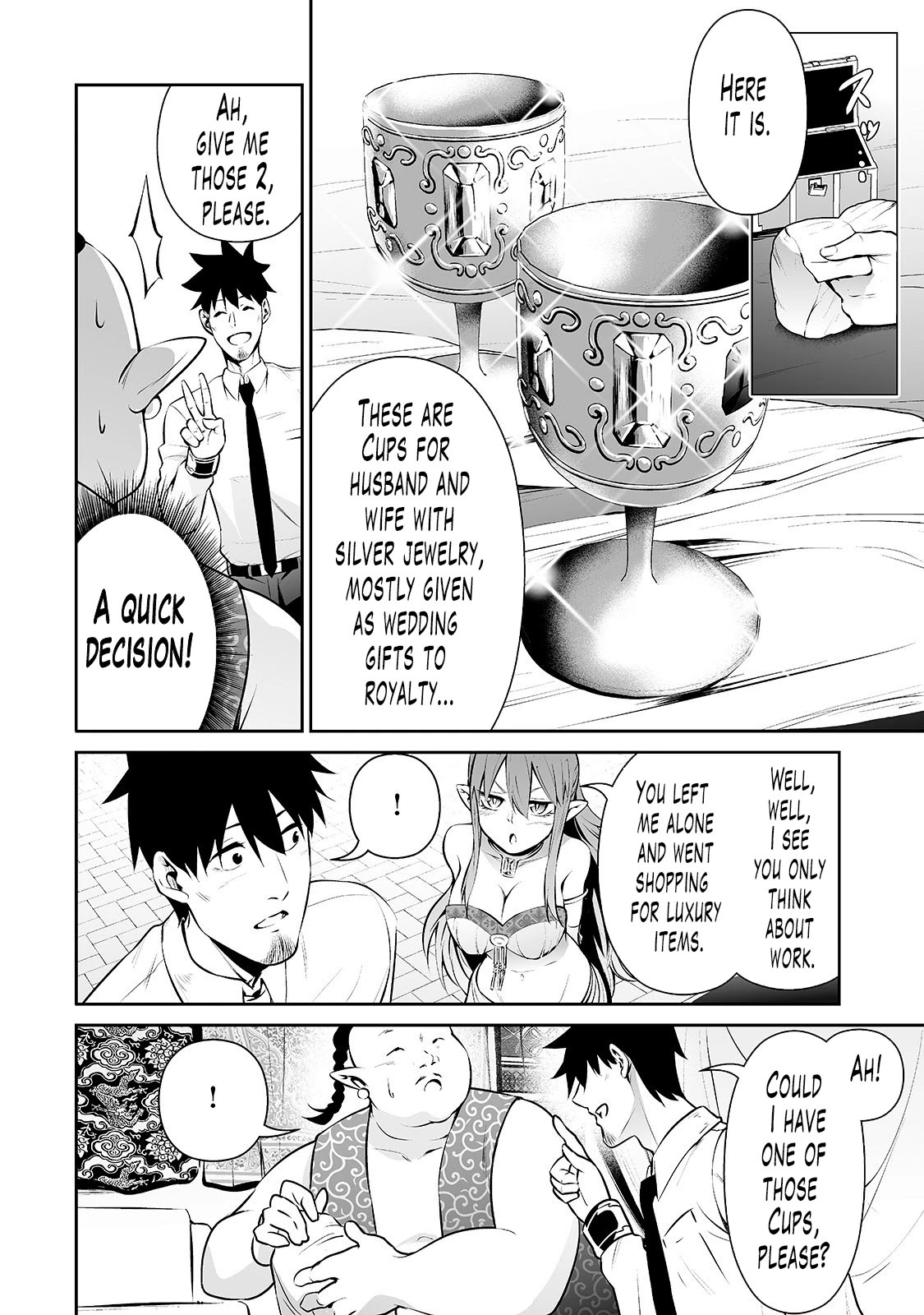 Salaryman ga Isekai ni Ittara Shitennou ni Natta Hanashi Chapter 14 page 13 - Chapter 14