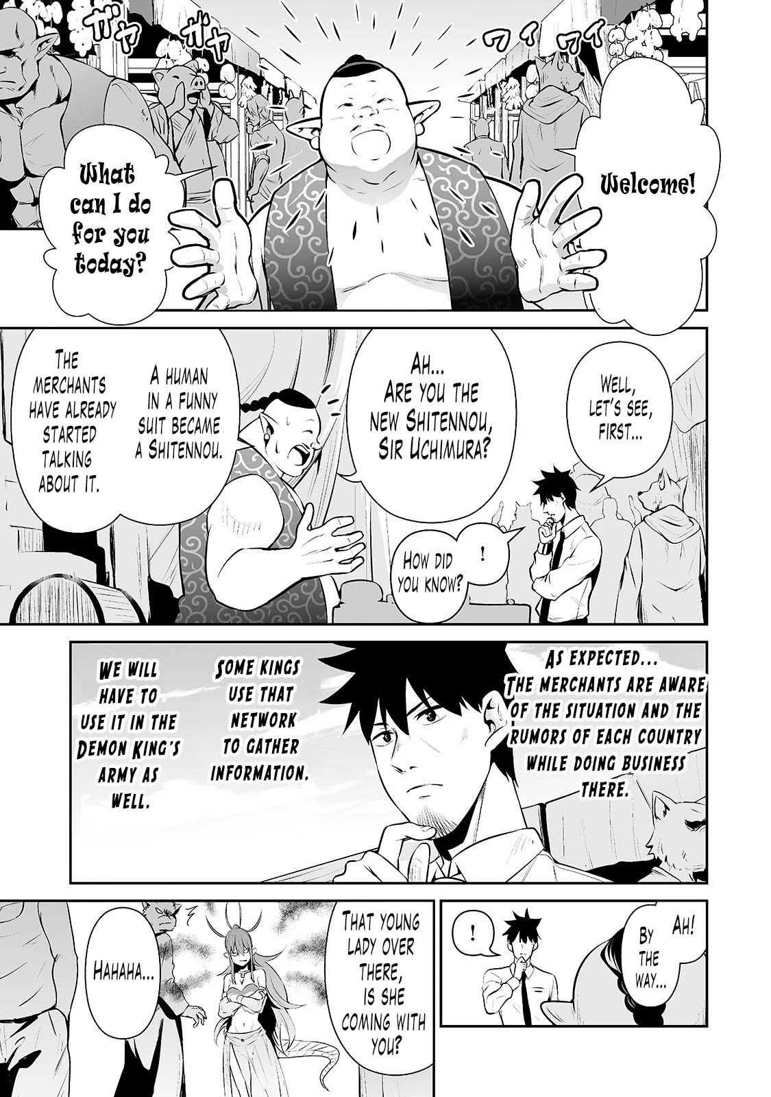 Salaryman ga Isekai ni Ittara Shitennou ni Natta Hanashi Chapter 14 page 8 - Chapter 14