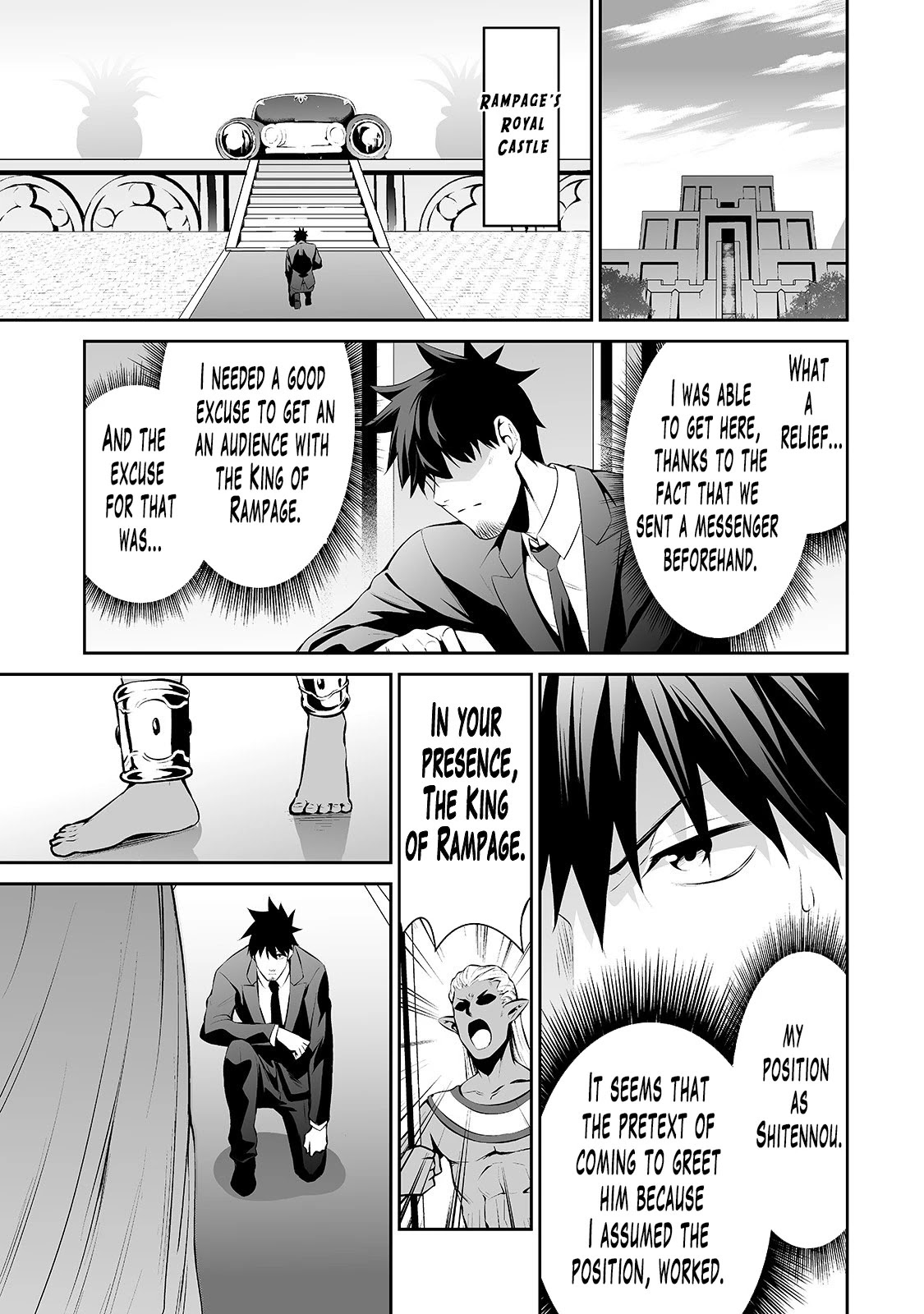 Salaryman ga Isekai ni Ittara Shitennou ni Natta Hanashi Chapter 15 page 4 - Chapter 15