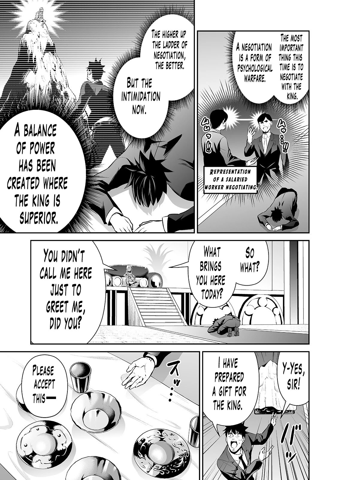 Salaryman ga Isekai ni Ittara Shitennou ni Natta Hanashi Chapter 15 page 8 - Chapter 15