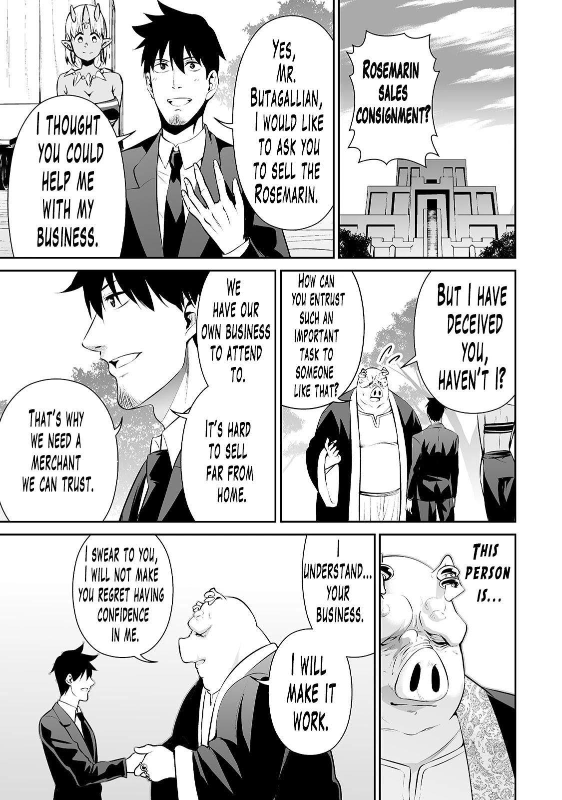 Salaryman ga Isekai ni Ittara Shitennou ni Natta Hanashi Chapter 19 page 16 - Chapter 19