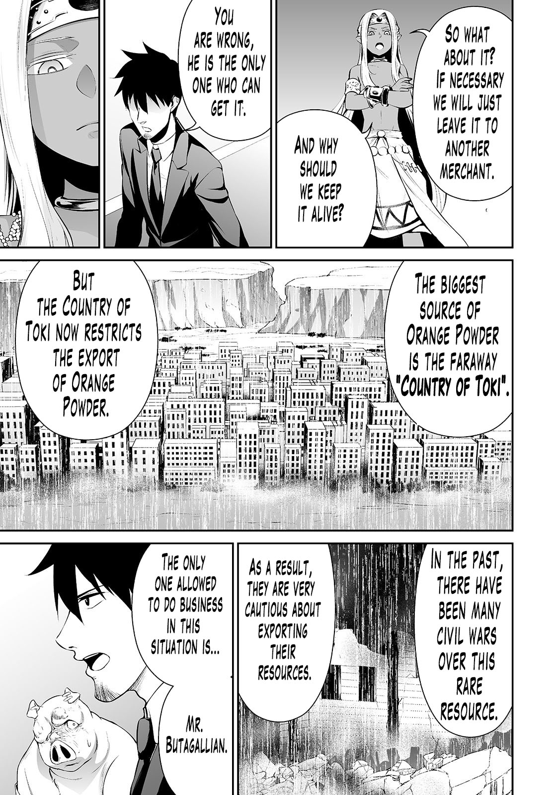 Salaryman ga Isekai ni Ittara Shitennou ni Natta Hanashi Chapter 19 page 4 - Chapter 19