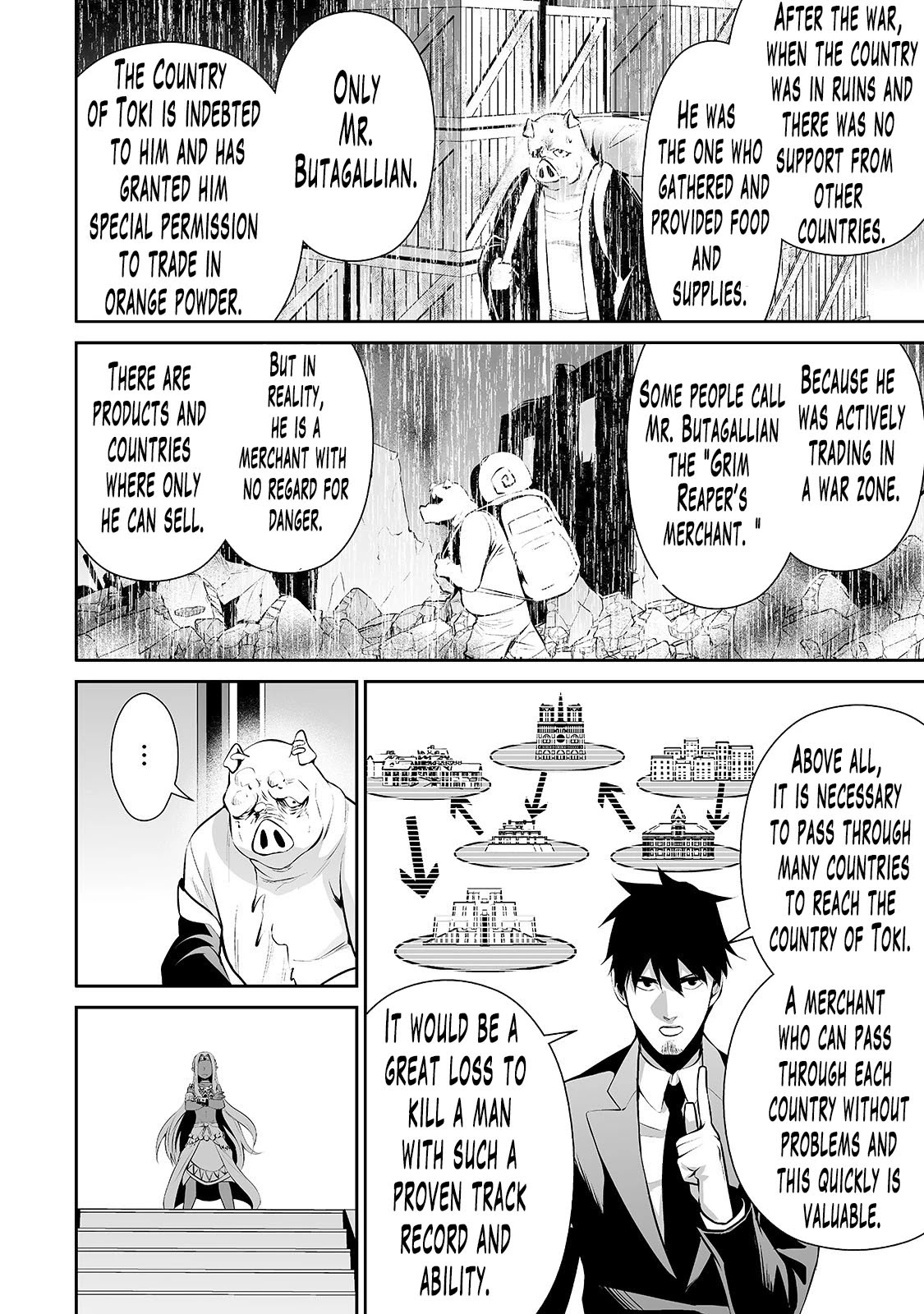 Salaryman ga Isekai ni Ittara Shitennou ni Natta Hanashi Chapter 19 page 5 - Chapter 19