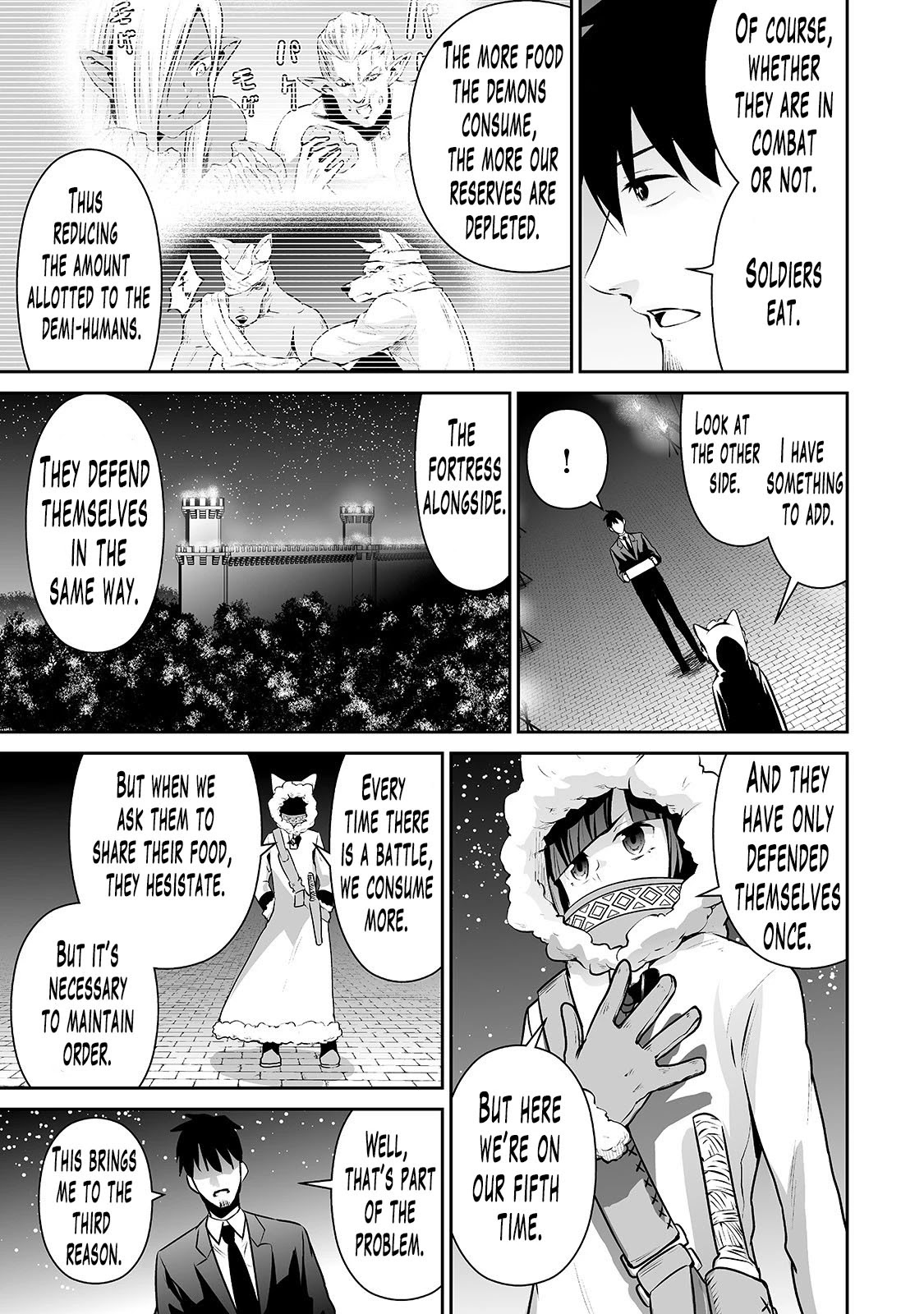 Salaryman ga Isekai ni Ittara Shitennou ni Natta Hanashi Chapter 22 page 8 - Chapter 22