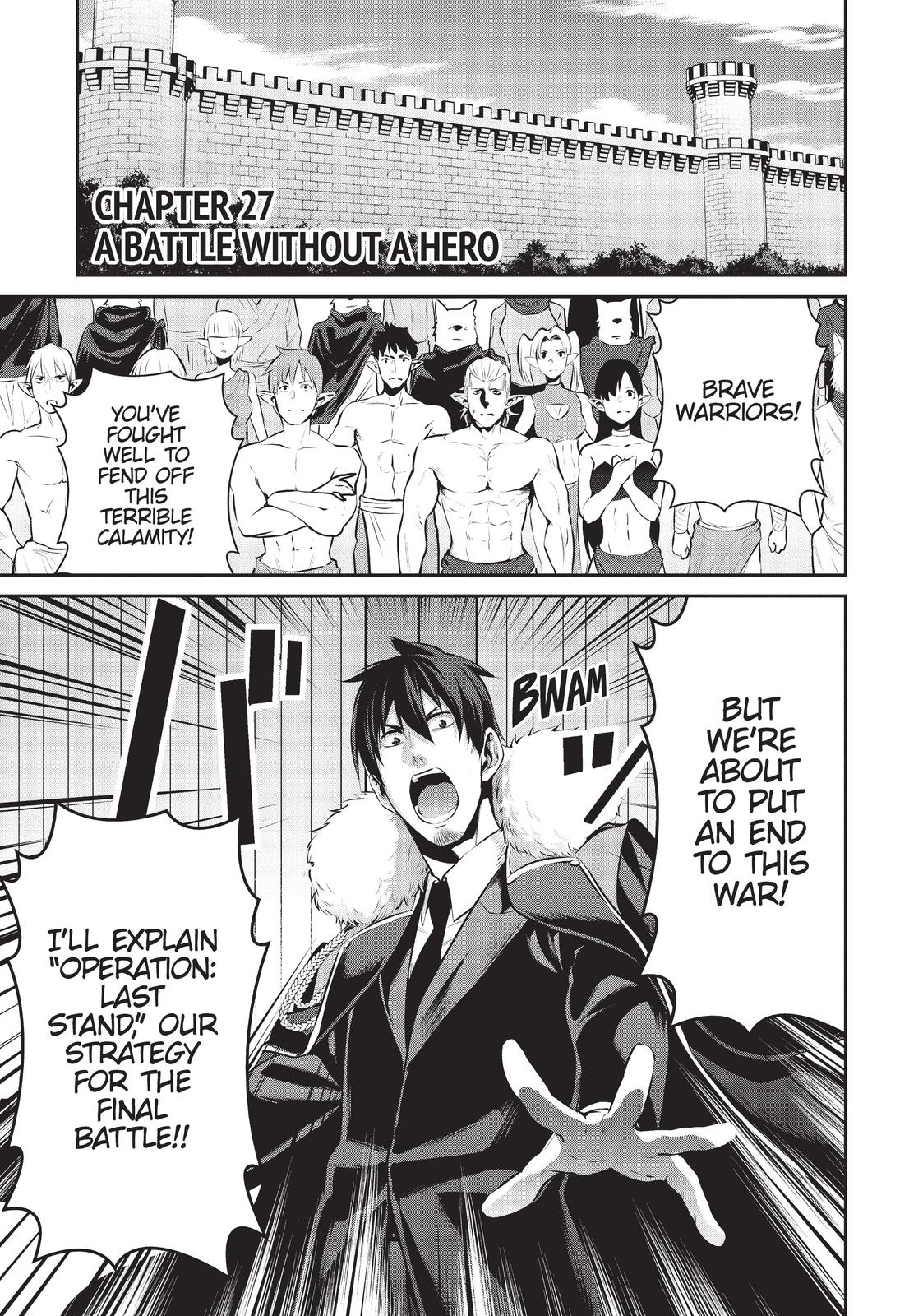 Salaryman ga Isekai ni Ittara Shitennou ni Natta Hanashi Chapter 27 page 1 - Chapter 27
