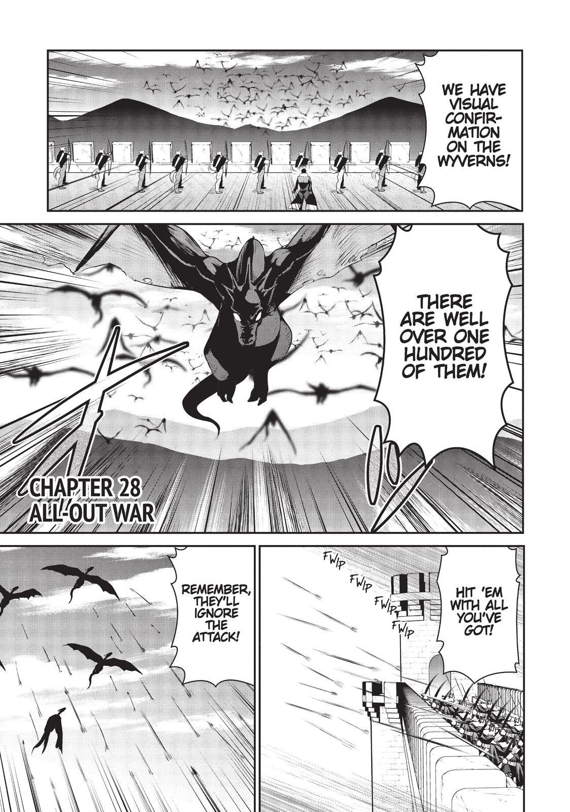 Salaryman ga Isekai ni Ittara Shitennou ni Natta Hanashi Chapter 28 page 1 - Chapter 28