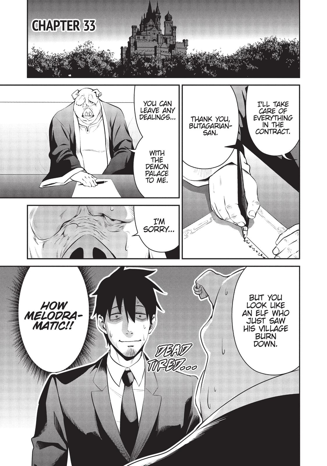 Salaryman ga Isekai ni Ittara Shitennou ni Natta Hanashi Chapter 33 page 1 - Chapter 33