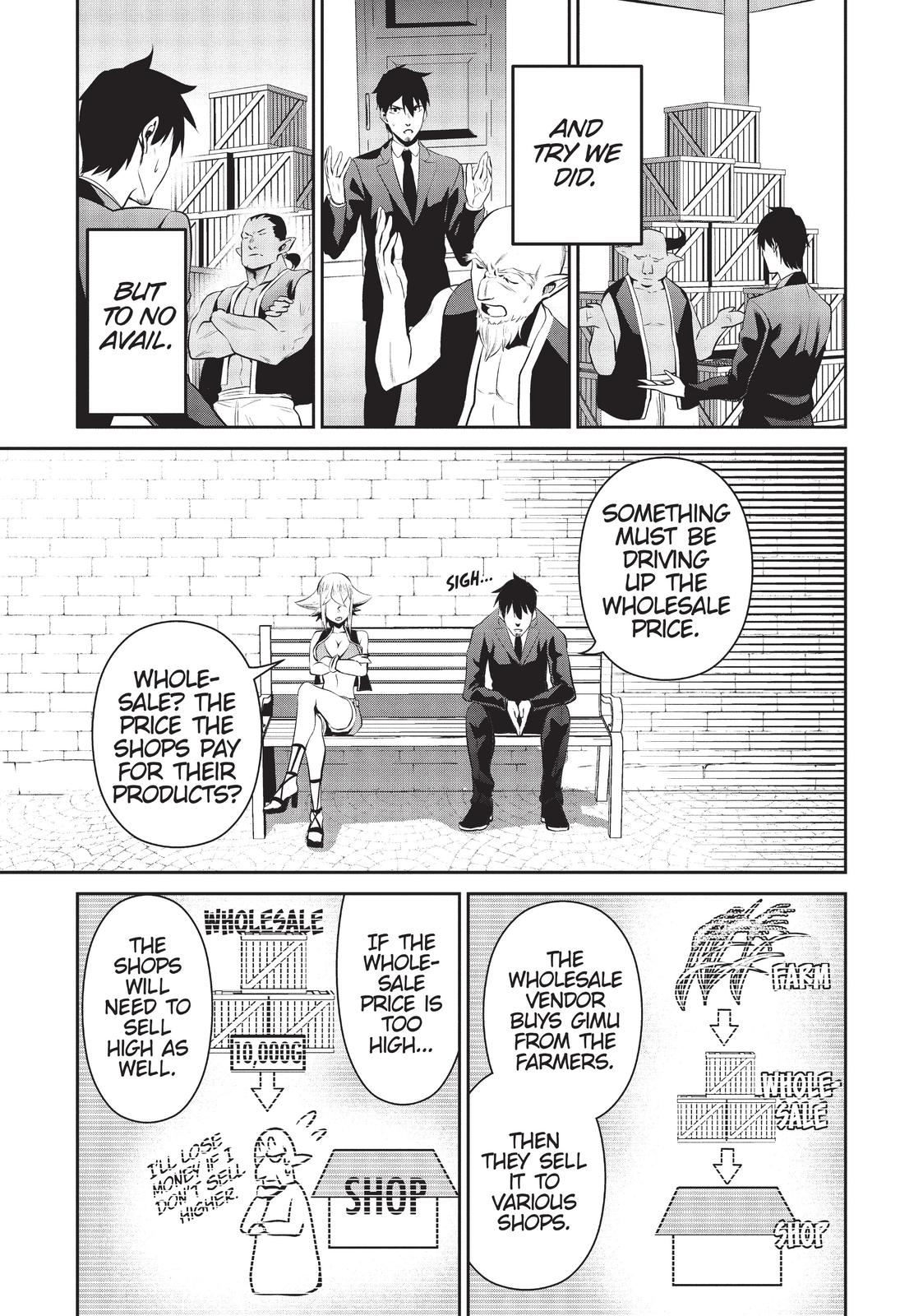 Salaryman ga Isekai ni Ittara Shitennou ni Natta Hanashi Chapter 33 page 11 - Chapter 33