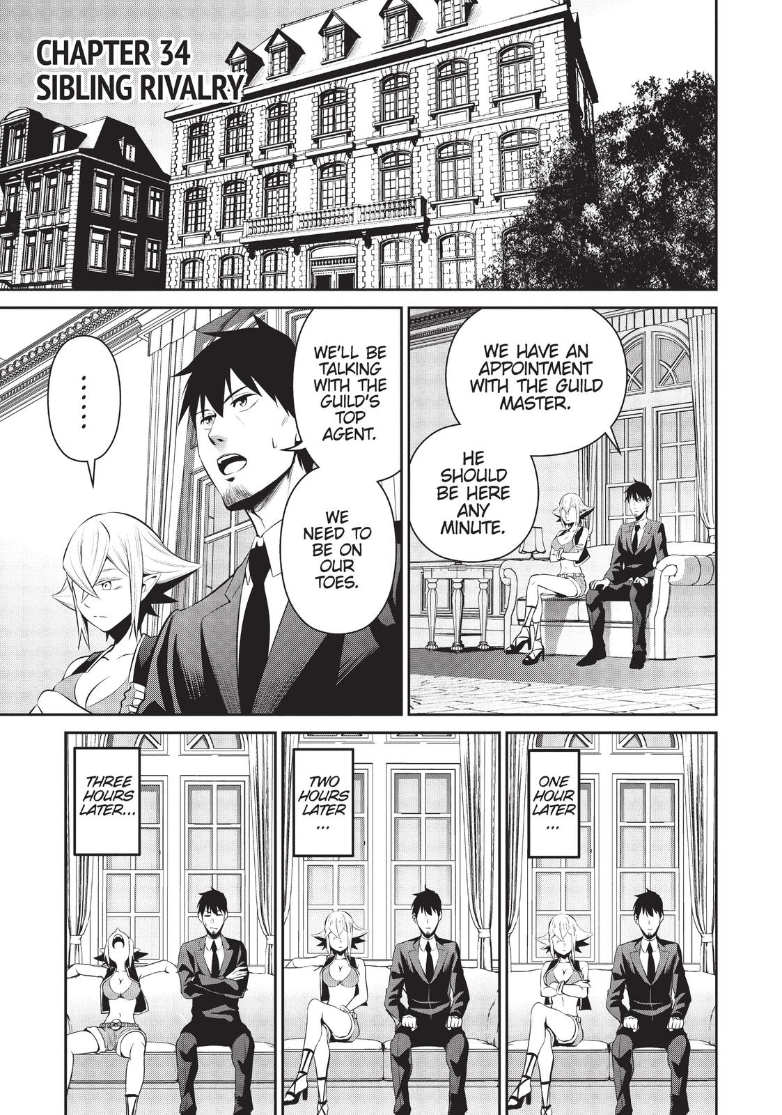 Salaryman ga Isekai ni Ittara Shitennou ni Natta Hanashi Chapter 34 page 1 - Chapter 34