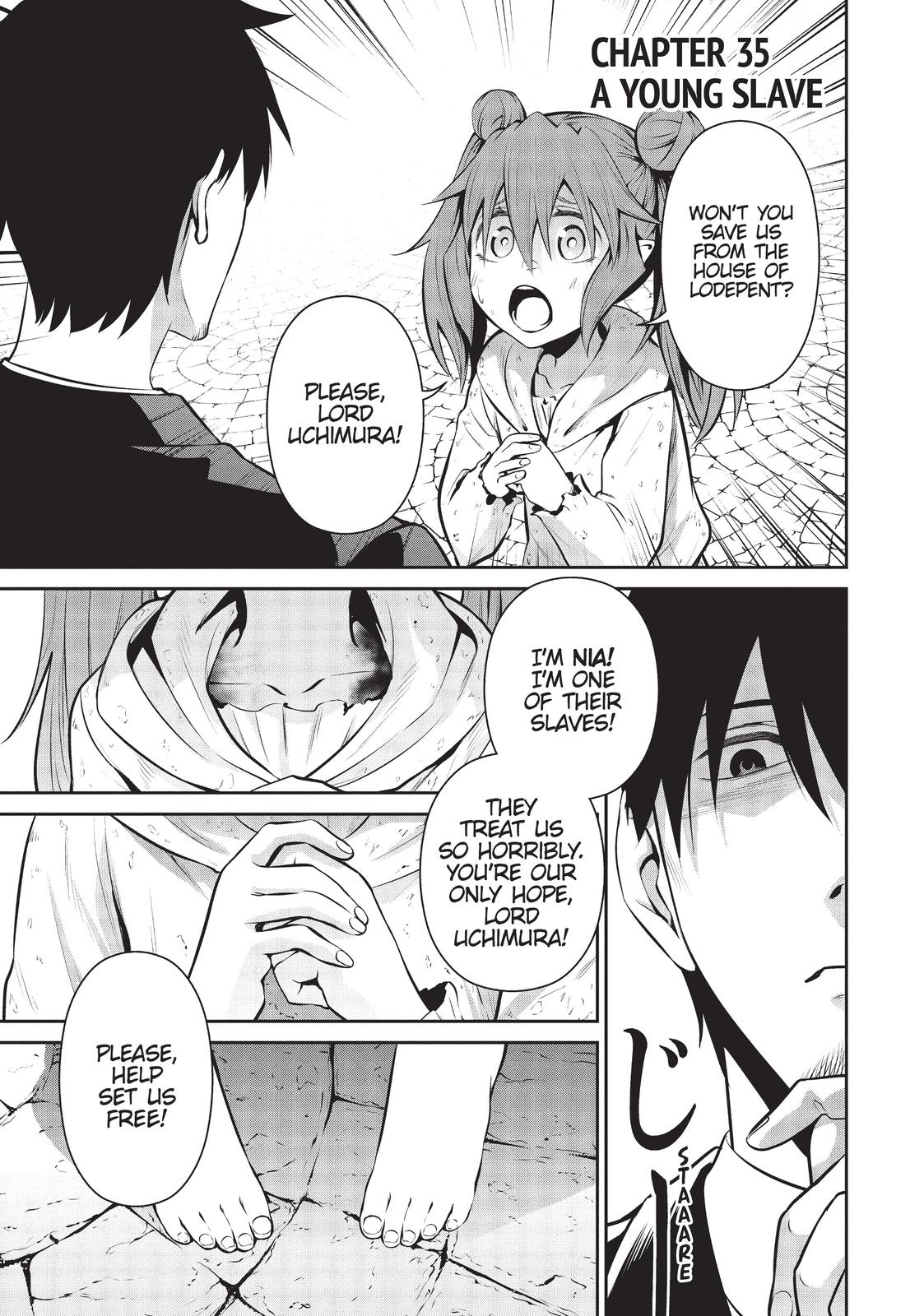 Salaryman ga Isekai ni Ittara Shitennou ni Natta Hanashi Chapter 35 page 1 - Chapter 35