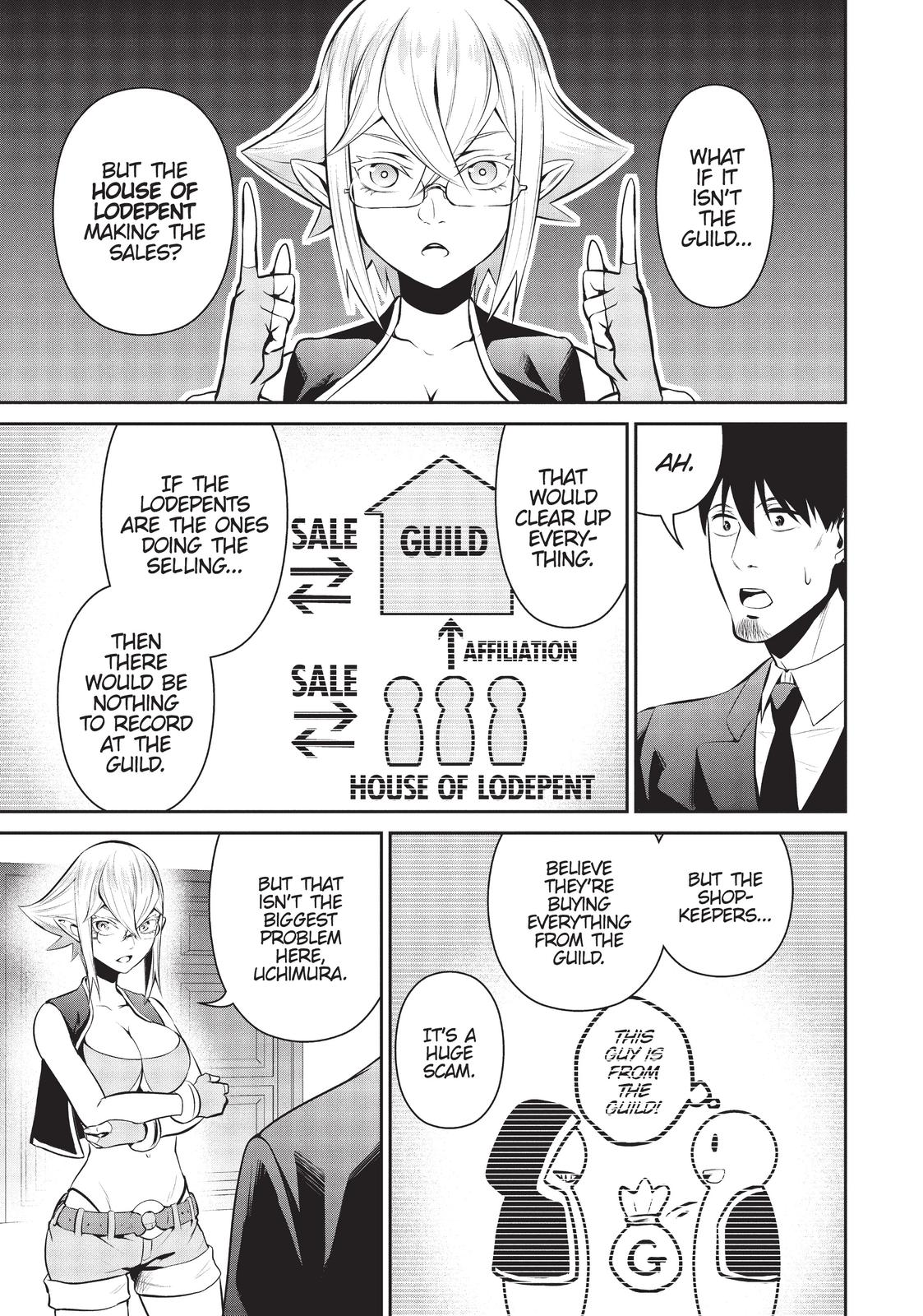 Salaryman ga Isekai ni Ittara Shitennou ni Natta Hanashi Chapter 36 page 13 - Chapter 36