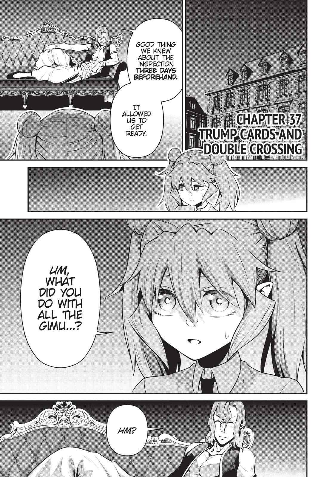 Salaryman ga Isekai ni Ittara Shitennou ni Natta Hanashi Chapter 37 page 1 - Chapter 37
