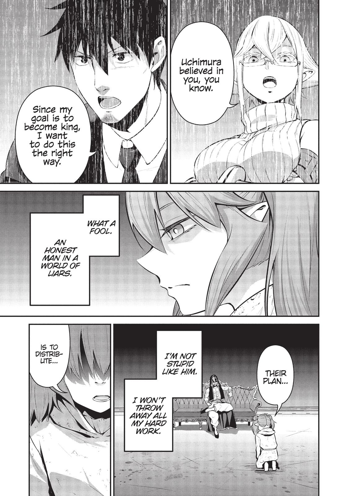 Salaryman ga Isekai ni Ittara Shitennou ni Natta Hanashi Chapter 38 page 15 - Chapter 38