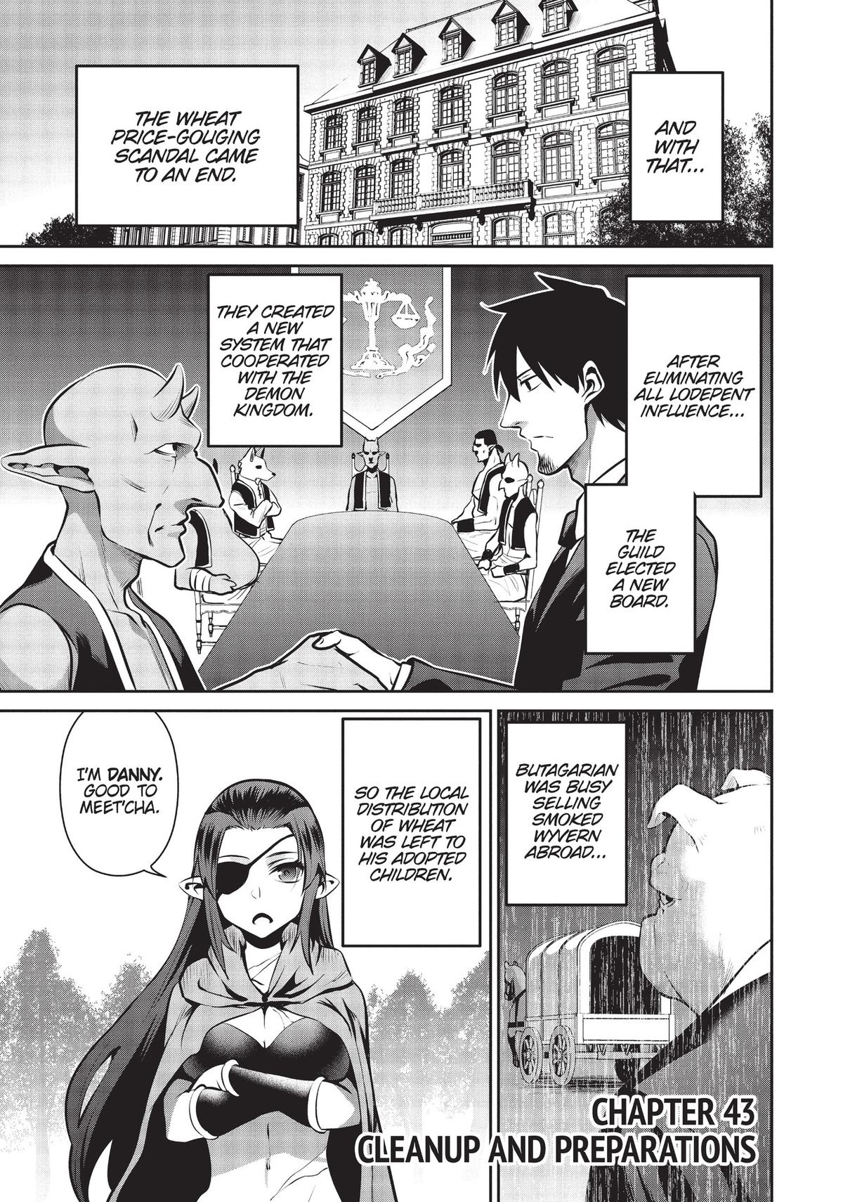 Salaryman ga Isekai ni Ittara Shitennou ni Natta Hanashi Chapter 43 page 1 - Chapter 43