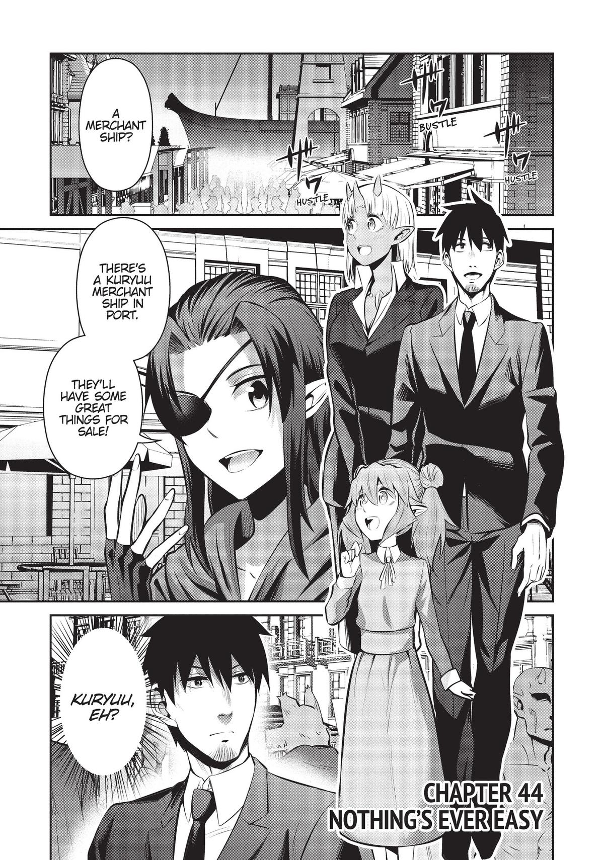 Salaryman ga Isekai ni Ittara Shitennou ni Natta Hanashi Chapter 44 page 1 - Chapter 44