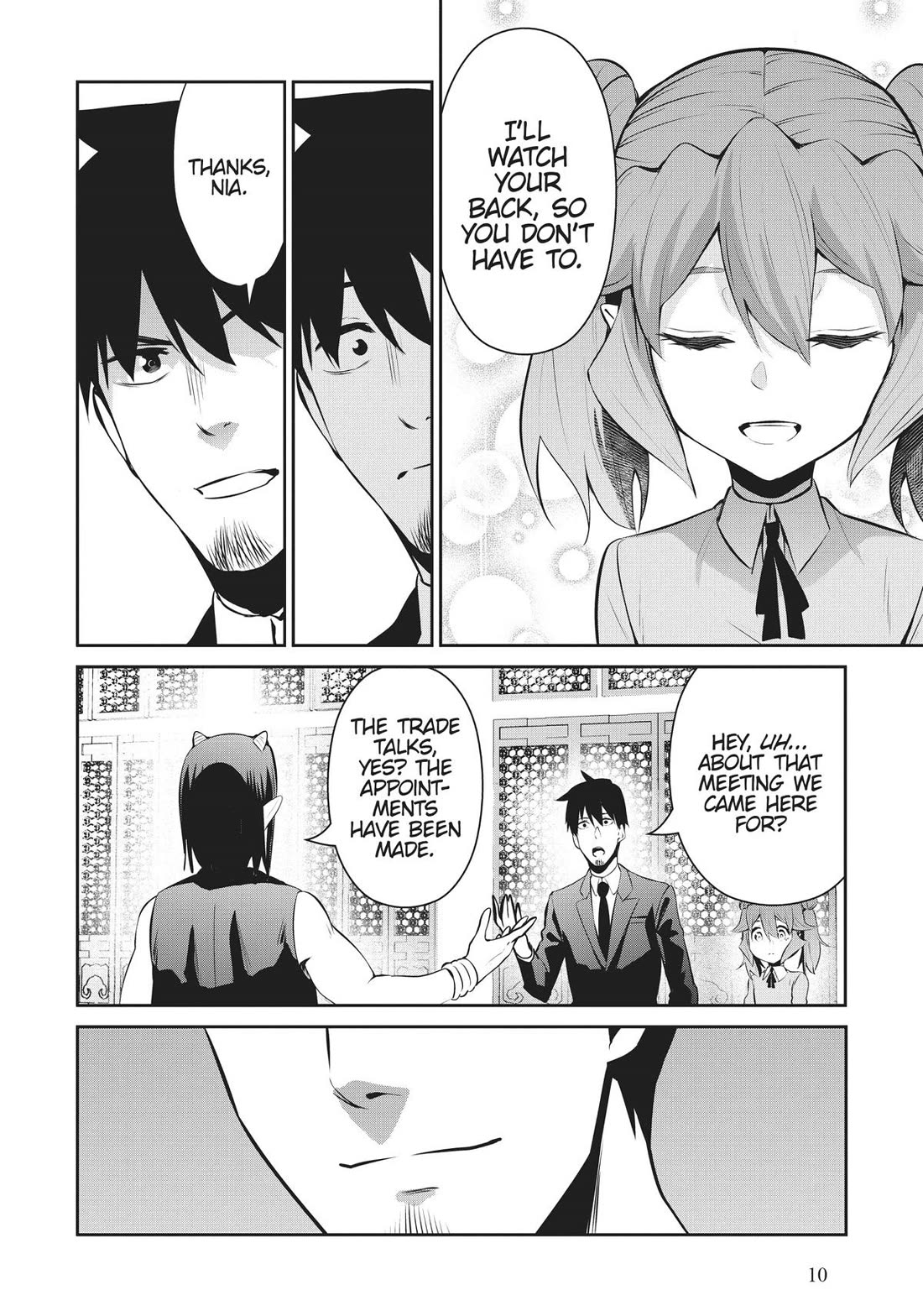 Salaryman ga Isekai ni Ittara Shitennou ni Natta Hanashi Chapter 49 page 10 - Chapter 49