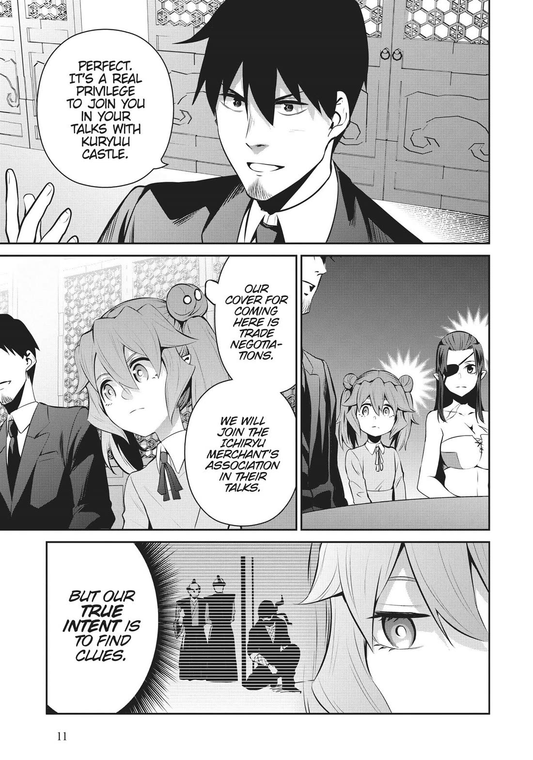 Salaryman ga Isekai ni Ittara Shitennou ni Natta Hanashi Chapter 49 page 11 - Chapter 49