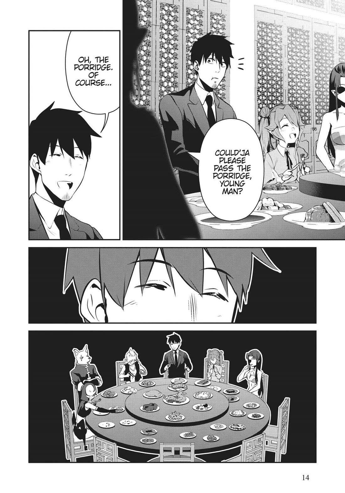 Salaryman ga Isekai ni Ittara Shitennou ni Natta Hanashi Chapter 49 page 14 - Chapter 49
