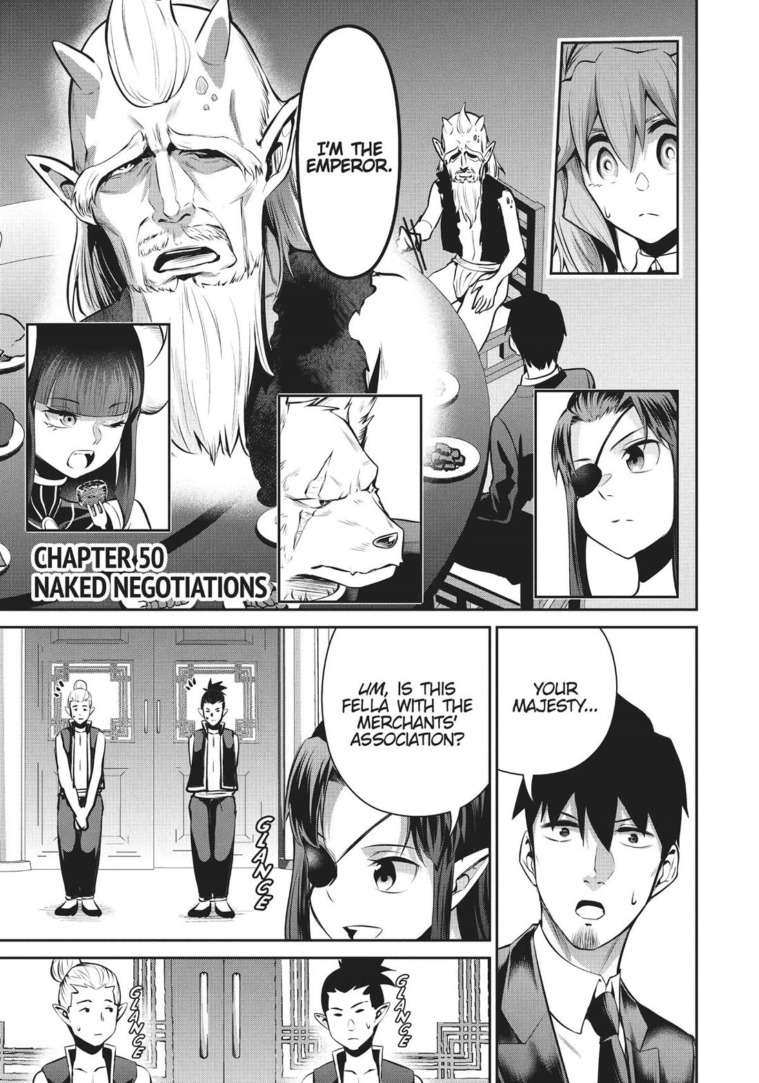 Salaryman ga Isekai ni Ittara Shitennou ni Natta Hanashi Chapter 50 page 1 - Chapter 50
