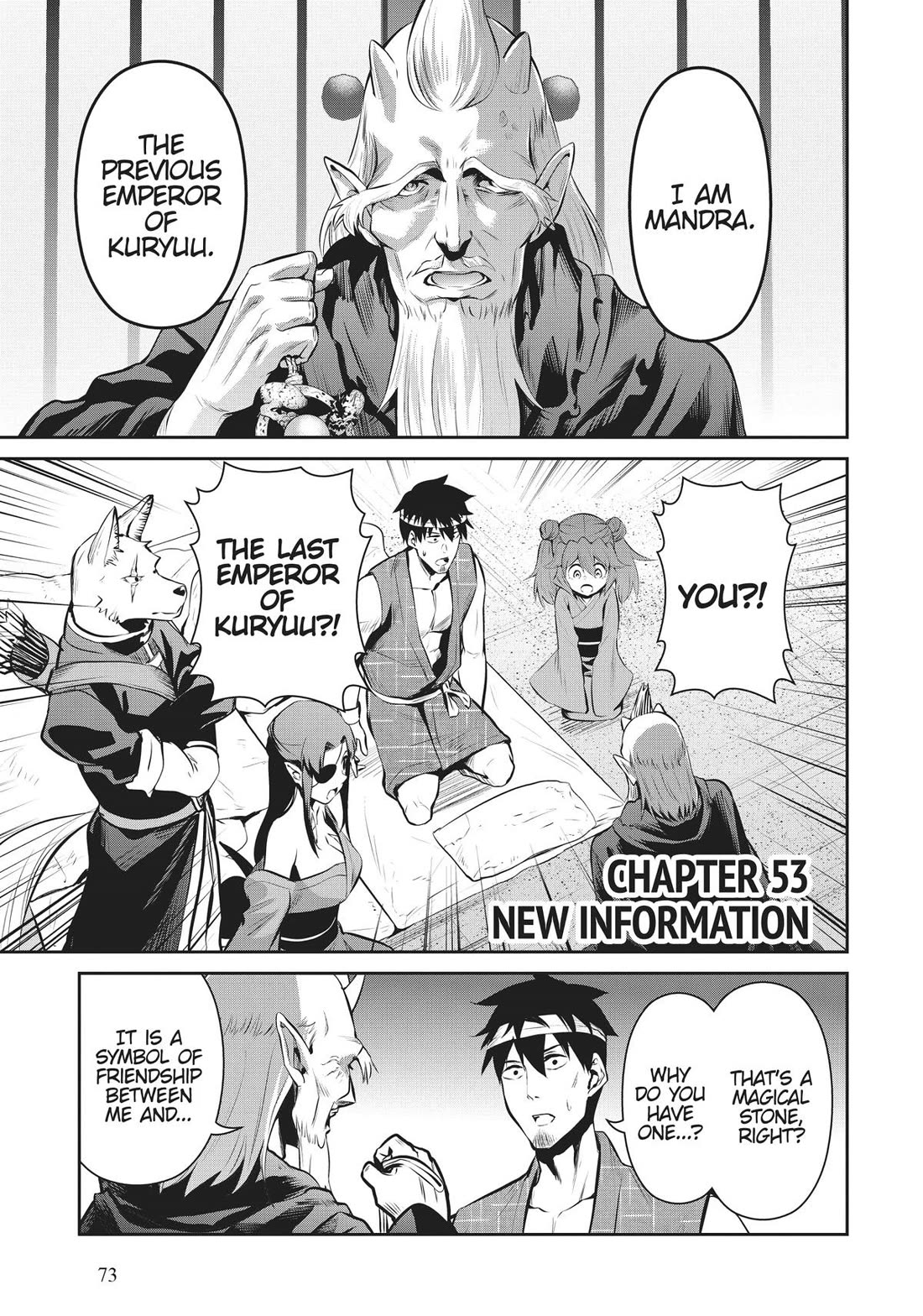 Salaryman ga Isekai ni Ittara Shitennou ni Natta Hanashi Chapter 53 page 1 - Chapter 53