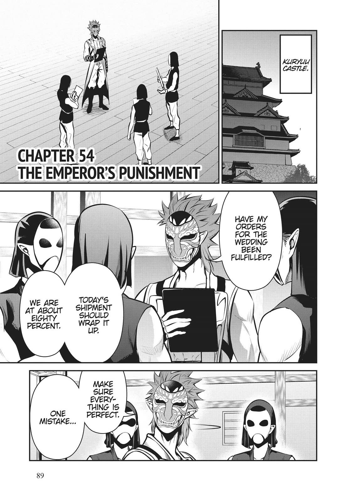 Salaryman ga Isekai ni Ittara Shitennou ni Natta Hanashi Chapter 54 page 1 - Chapter 54