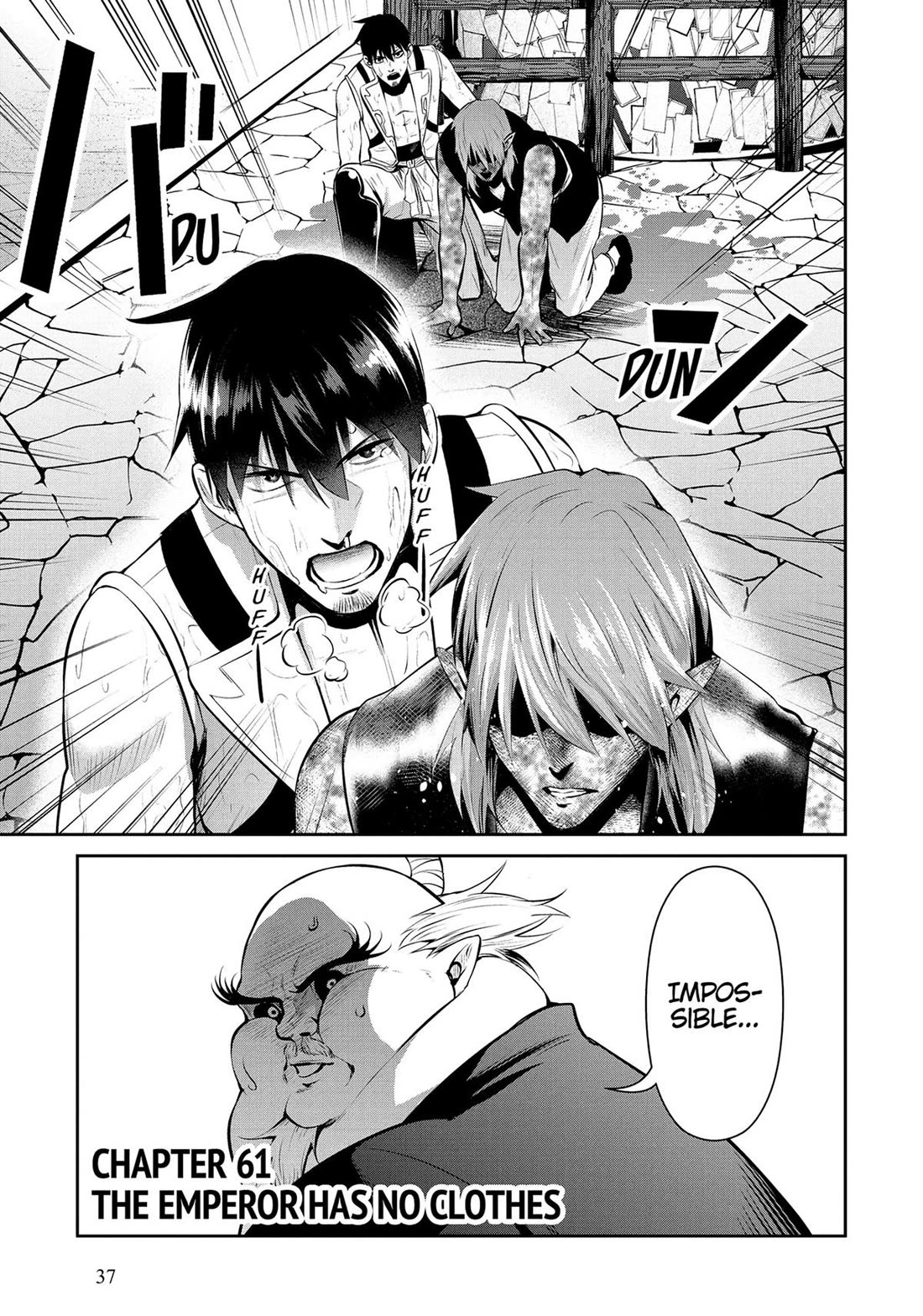 Salaryman ga Isekai ni Ittara Shitennou ni Natta Hanashi Chapter 61 page 1 - Chapter 61