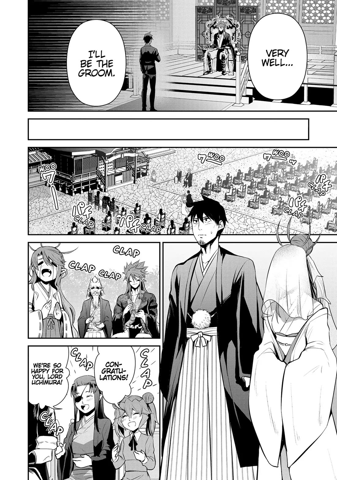 Salaryman ga Isekai ni Ittara Shitennou ni Natta Hanashi Chapter 69 page 12 - Chapter 69