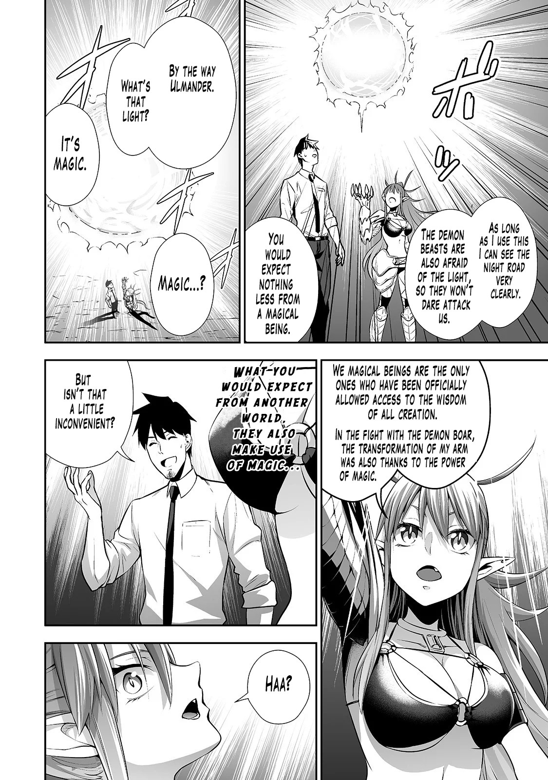 Salaryman ga Isekai ni Ittara Shitennou ni Natta Hanashi Chapter 7 page 13 - Chapter 7