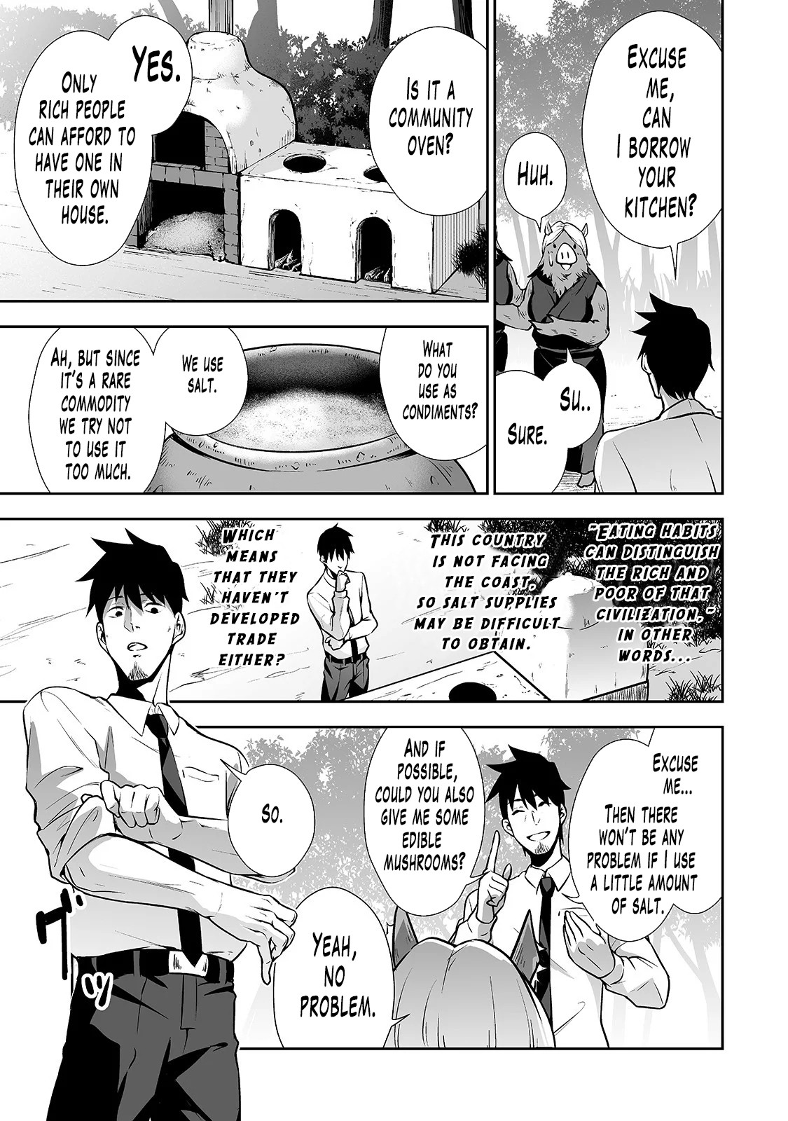 Salaryman ga Isekai ni Ittara Shitennou ni Natta Hanashi Chapter 7 page 6 - Chapter 7