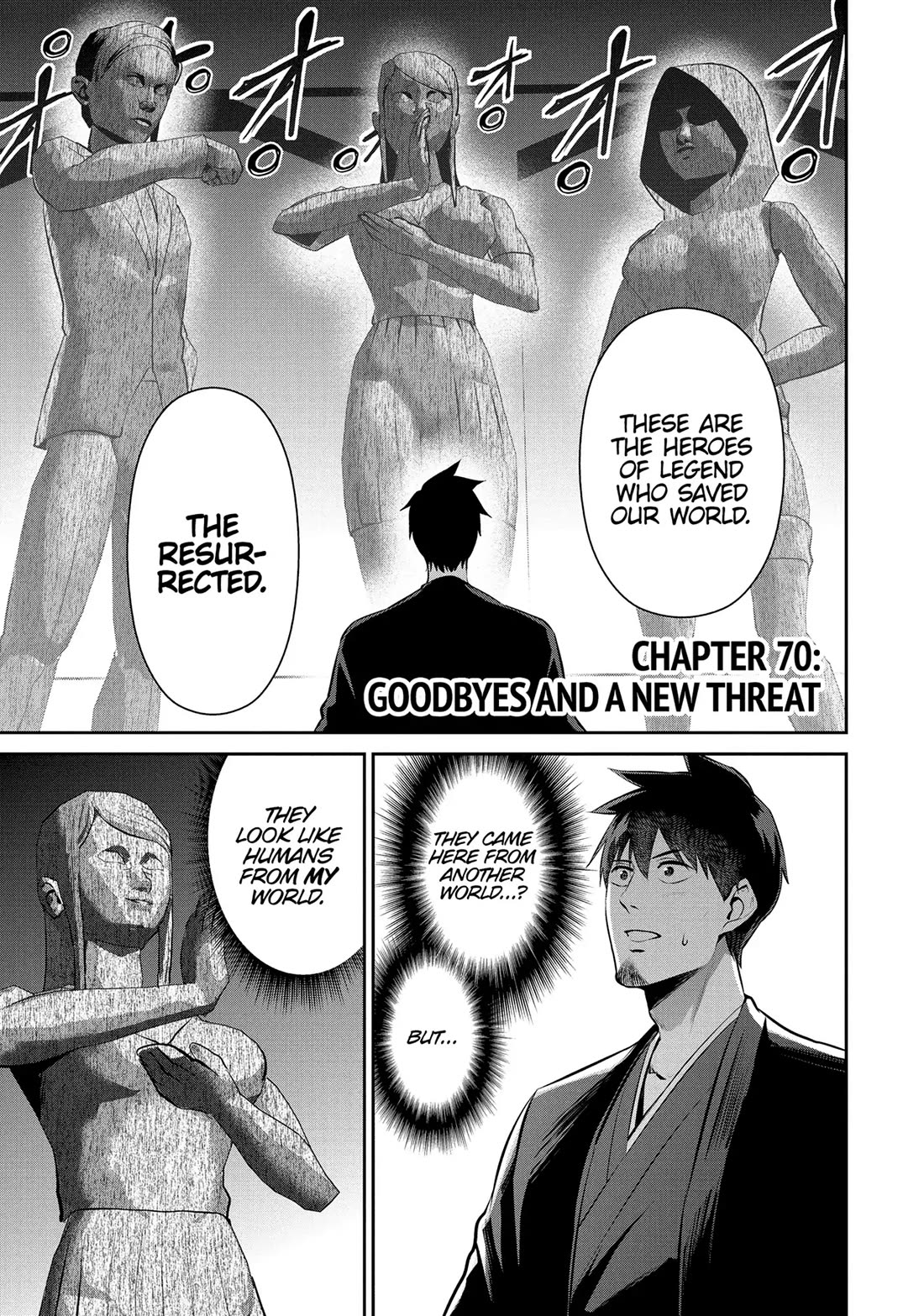 Salaryman ga Isekai ni Ittara Shitennou ni Natta Hanashi Chapter 70 page 1 - Chapter 70