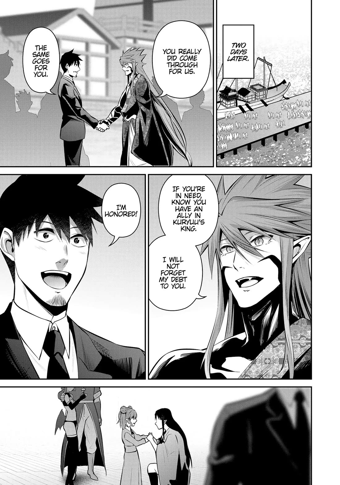Salaryman ga Isekai ni Ittara Shitennou ni Natta Hanashi Chapter 70 page 3 - Chapter 70