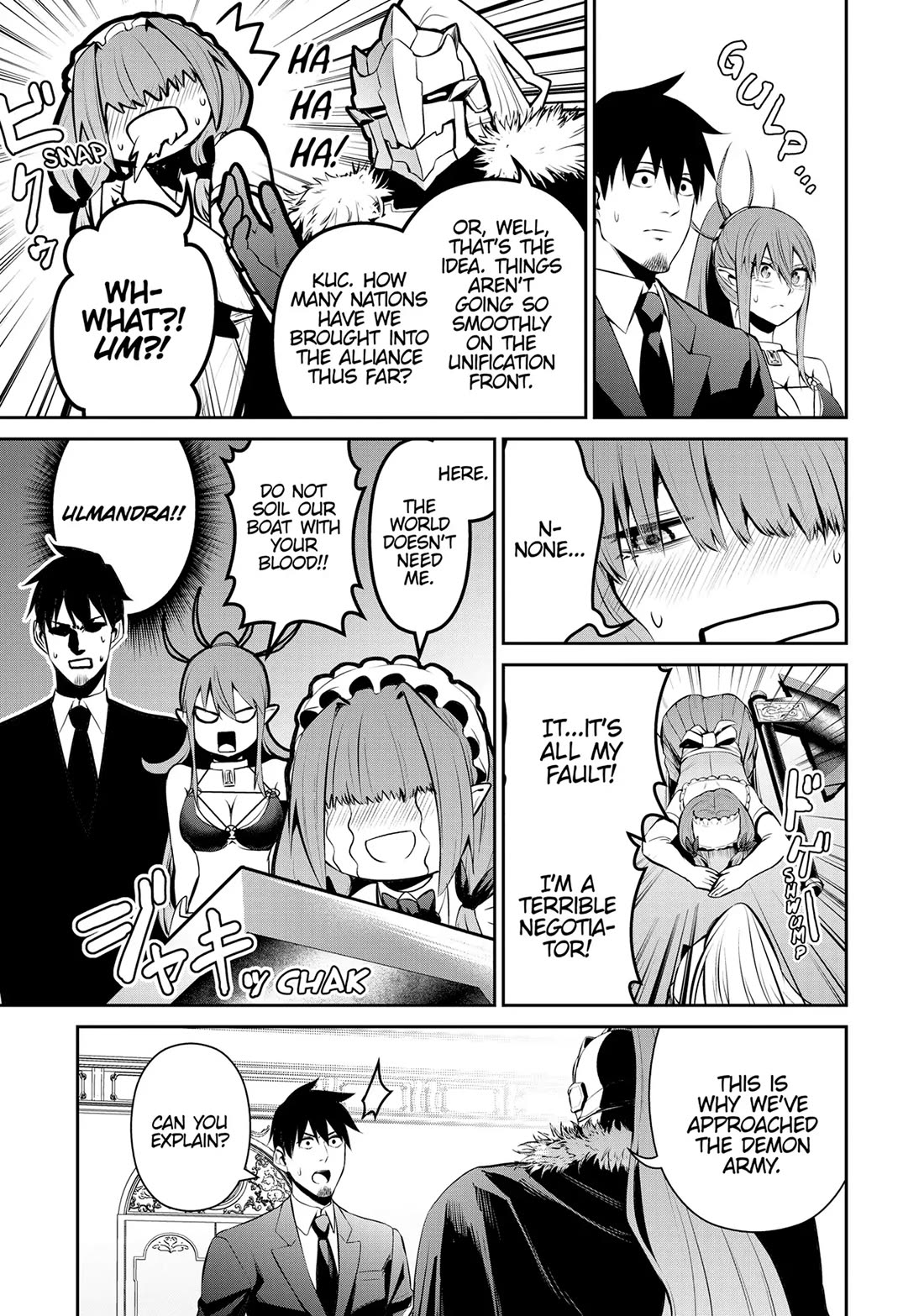 Salaryman ga Isekai ni Ittara Shitennou ni Natta Hanashi Chapter 72 page 9 - Chapter 72