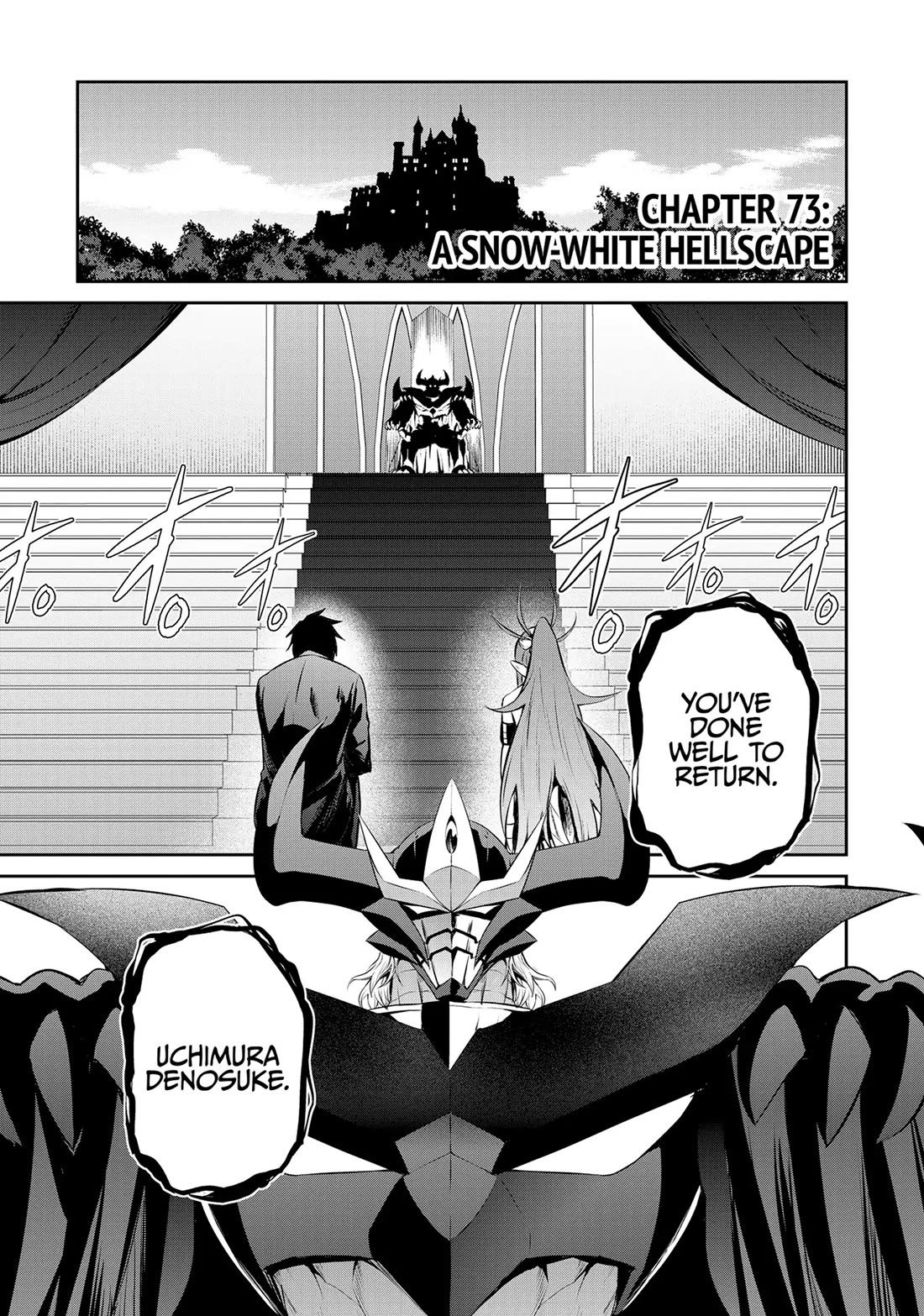 Salaryman ga Isekai ni Ittara Shitennou ni Natta Hanashi Chapter 73 page 1 - Chapter 73