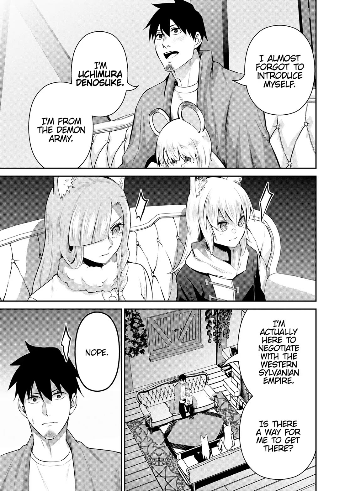 Salaryman ga Isekai ni Ittara Shitennou ni Natta Hanashi Chapter 76 page 13 - Chapter 76