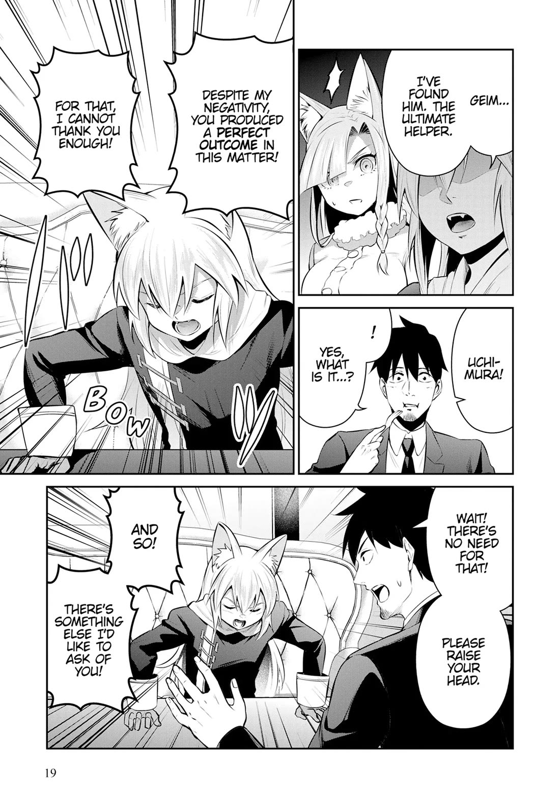 Salaryman ga Isekai ni Ittara Shitennou ni Natta Hanashi Chapter 78 page 19 - Chapter 78