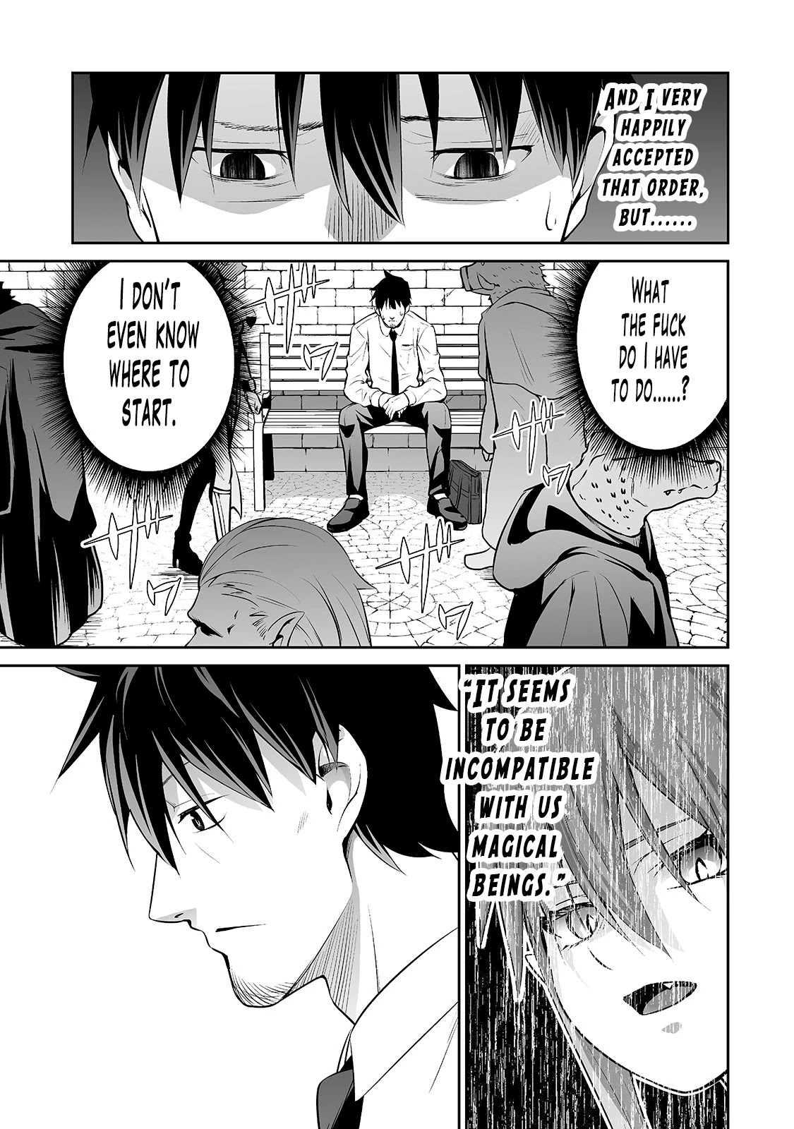 Salaryman ga Isekai ni Ittara Shitennou ni Natta Hanashi Chapter 8 page 6 - Chapter 8