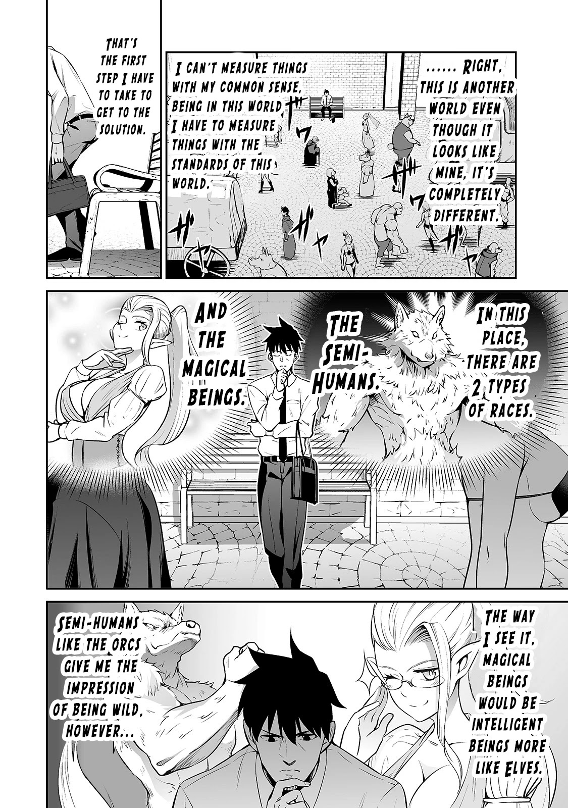 Salaryman ga Isekai ni Ittara Shitennou ni Natta Hanashi Chapter 8 page 7 - Chapter 8