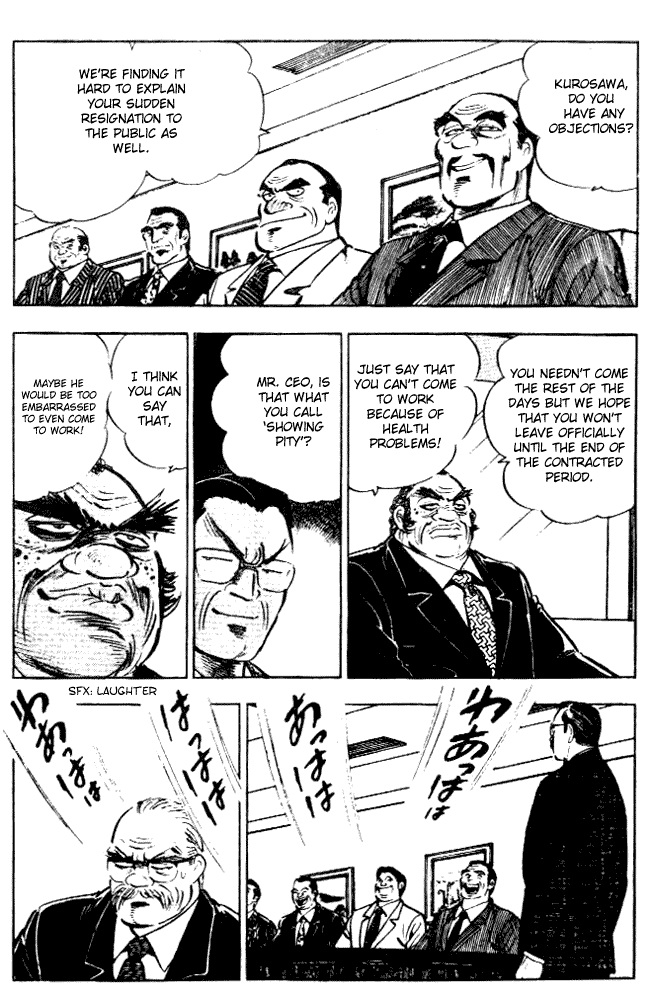 Salaryman Kintarou Chapter 5 page 12 - Chapter 5 : Kintaro Cuts His Hair