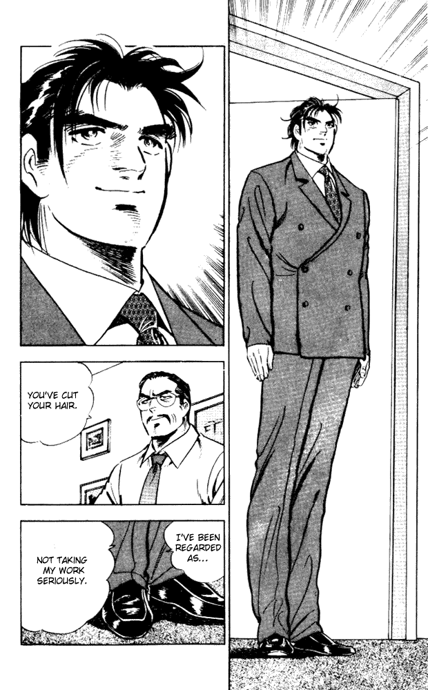 Salaryman Kintarou Chapter 5 page 14 - Chapter 5 : Kintaro Cuts His Hair