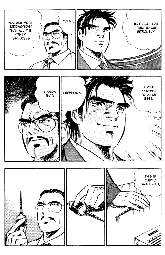 Salaryman Kintarou Chapter 5 page 15 - Chapter 5 : Kintaro Cuts His Hair