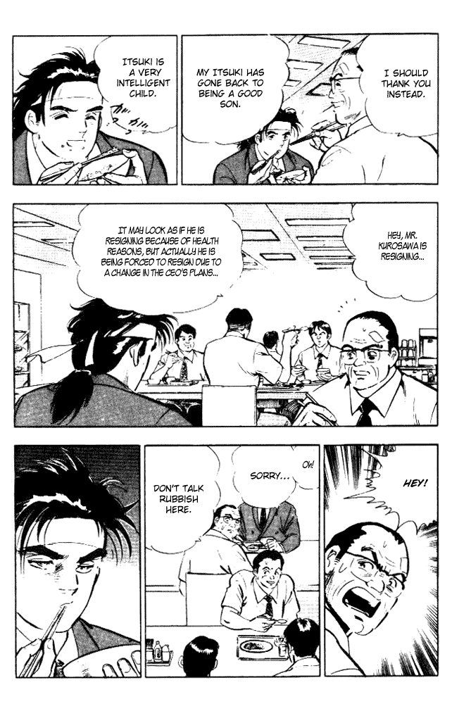 Salaryman Kintarou Chapter 5 page 3 - Chapter 5 : Kintaro Cuts His Hair