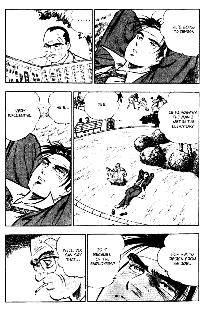 Salaryman Kintarou Chapter 5 page 4 - Chapter 5 : Kintaro Cuts His Hair