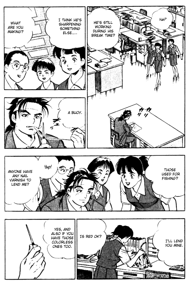 Salaryman Kintarou Chapter 5 page 5 - Chapter 5 : Kintaro Cuts His Hair