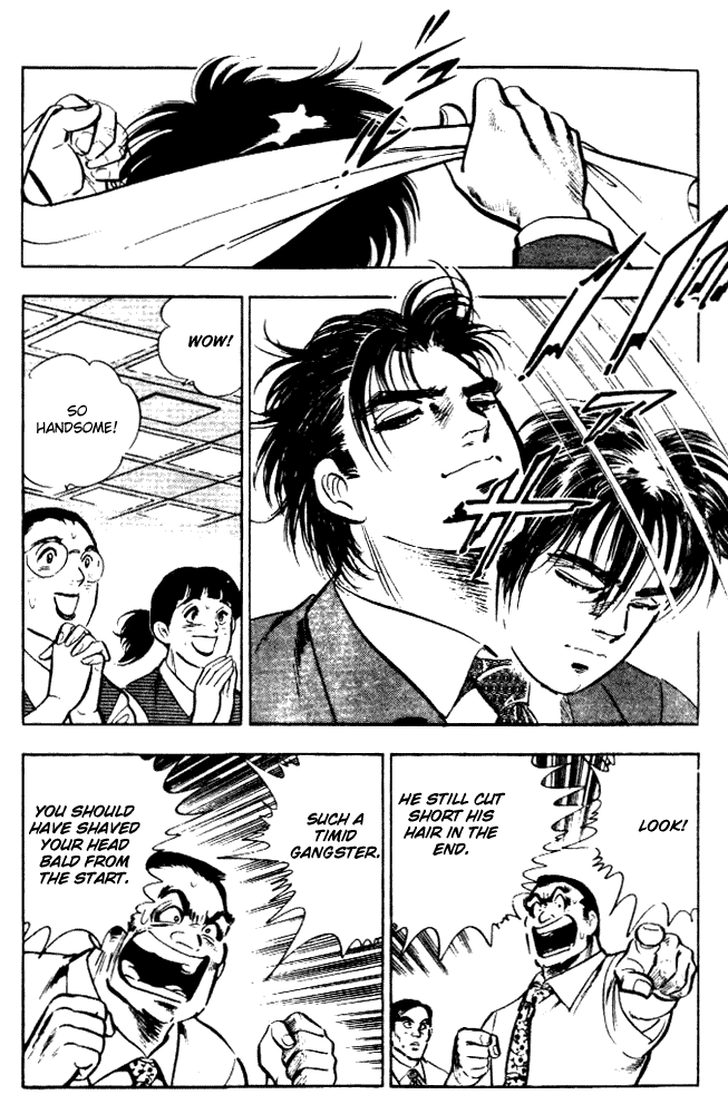 Salaryman Kintarou Chapter 5 page 8 - Chapter 5 : Kintaro Cuts His Hair
