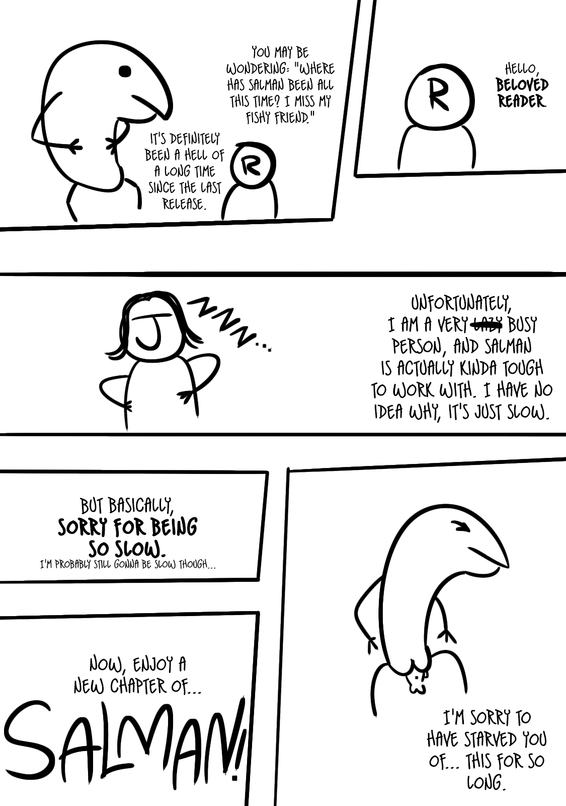 Salmon Chapter 9 page 1 - Chapter 9: Help Me