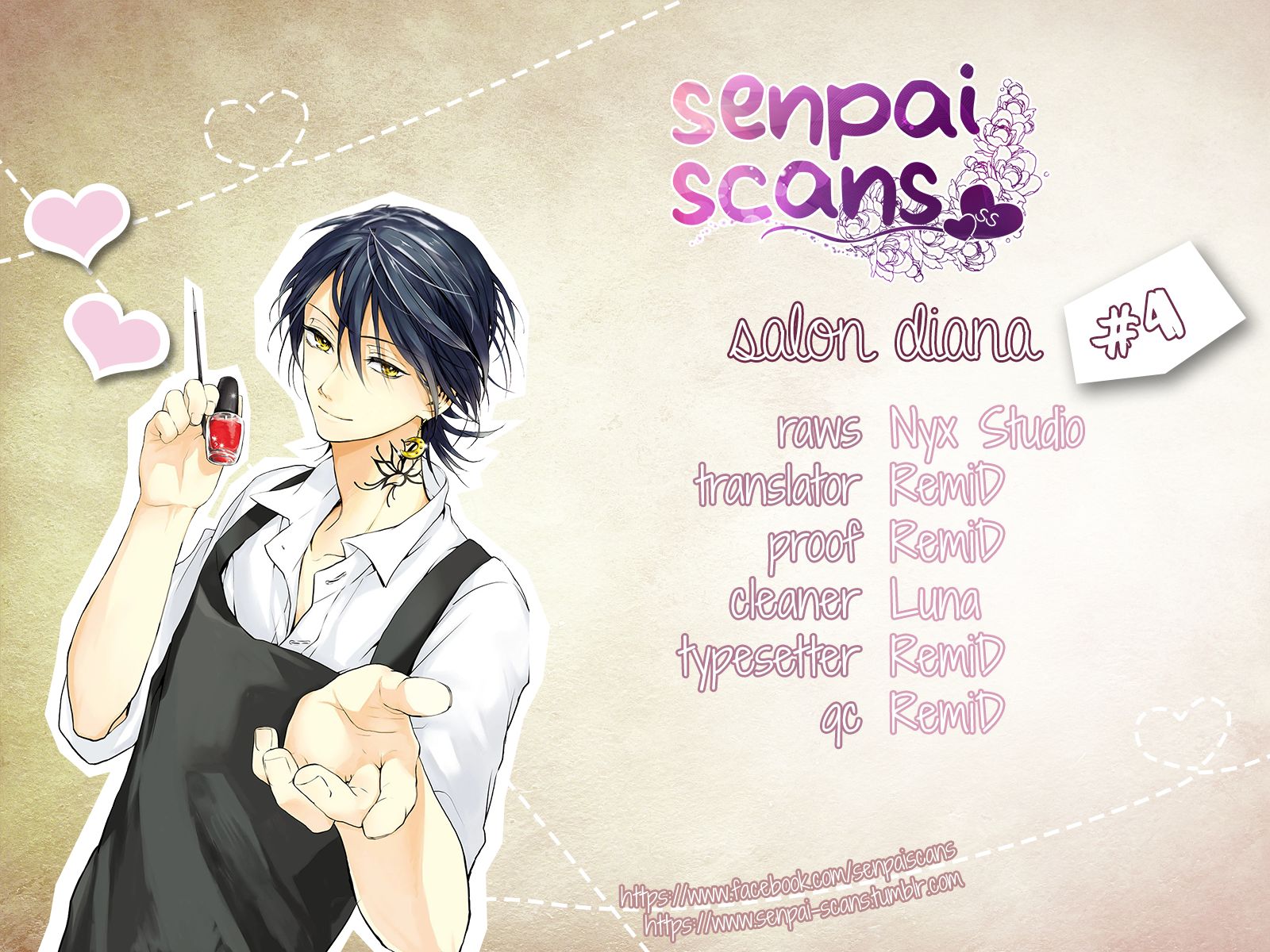 Salon Diana Chapter 4 page 1 - Chapter 4