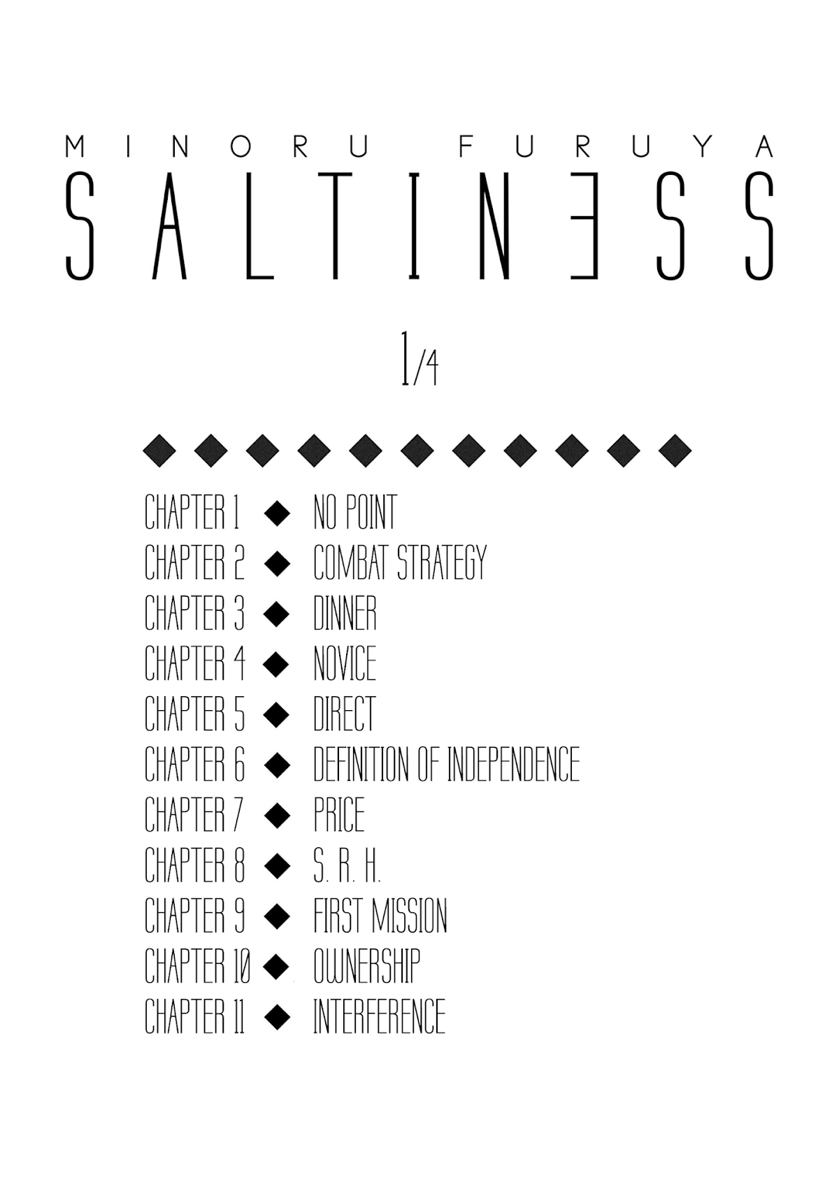Saltiness Chapter 1 page 4 - Chapter 1