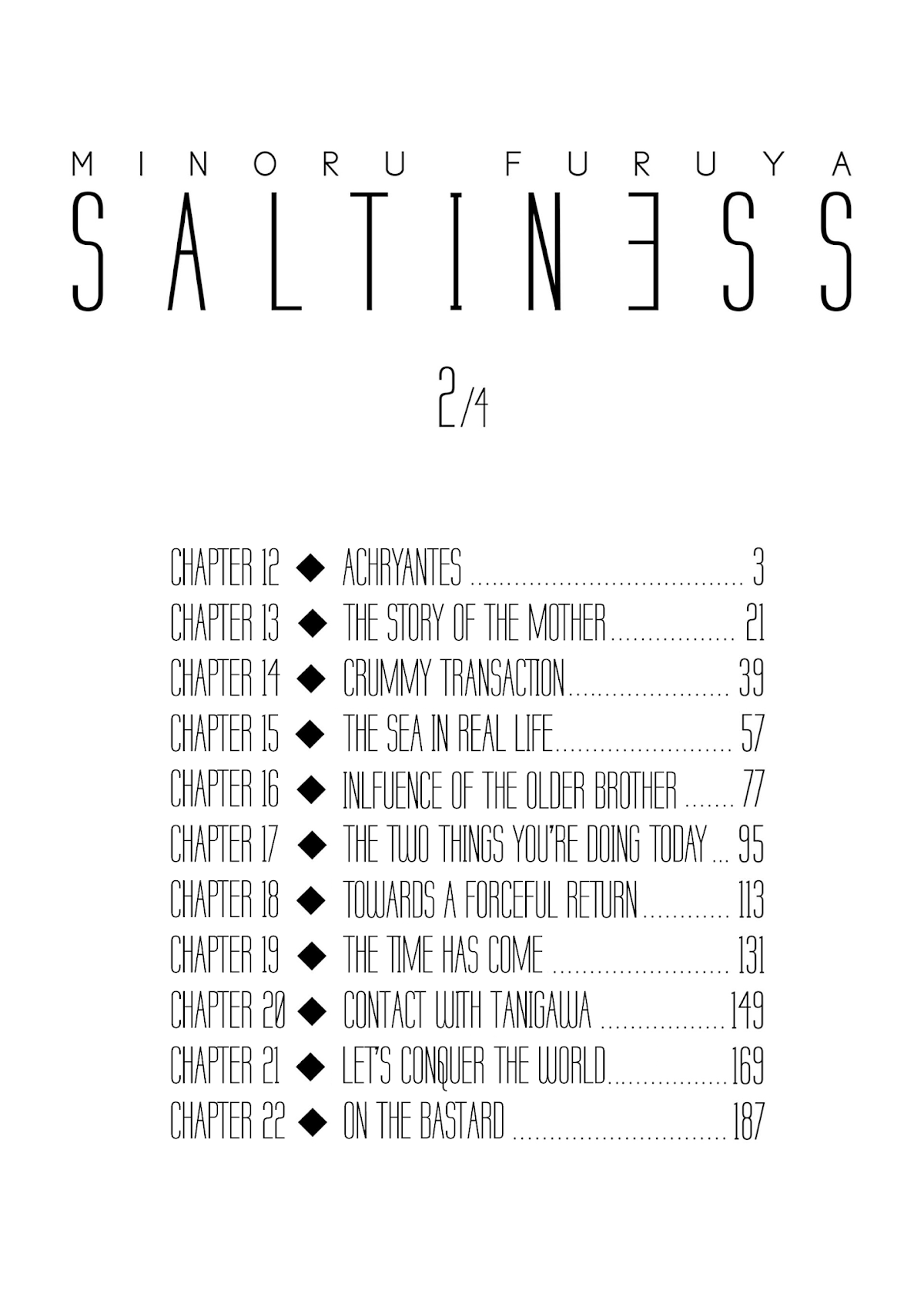 Saltiness Chapter 12 page 3 - Chapter 12