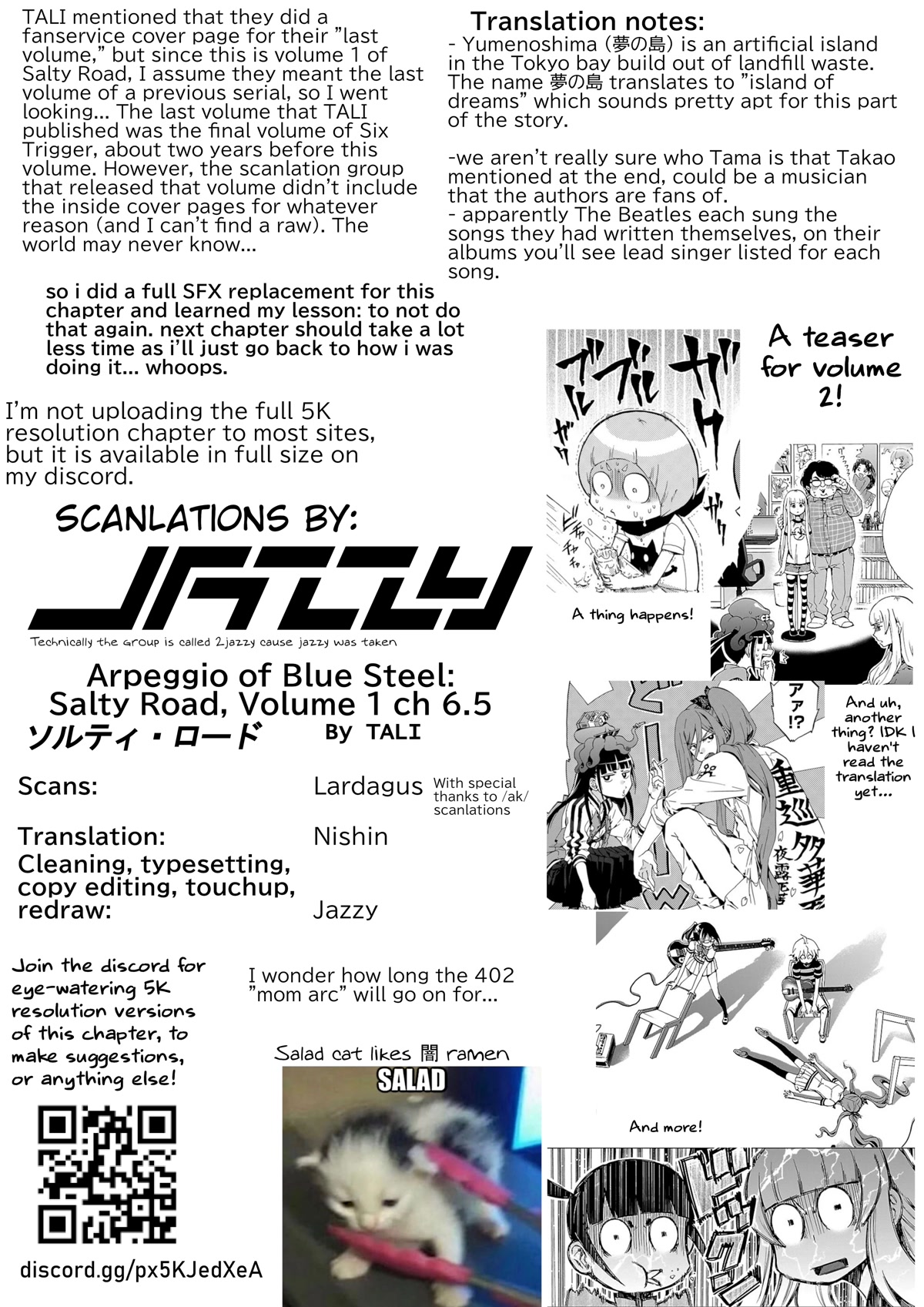 Salty Road Chapter 6.5 page 20 - Chapter 6.5